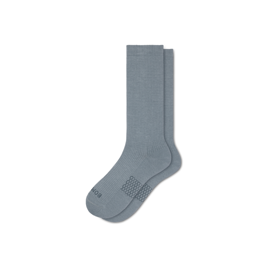 Men's Modern Rib Calf Socks - Cushion Ankle Support