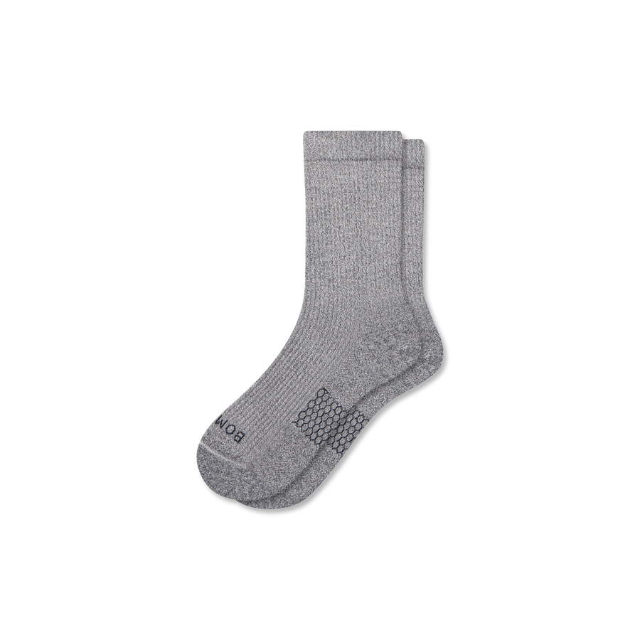 Men's Modern Rib Half Calf Socks - Soft Home Support