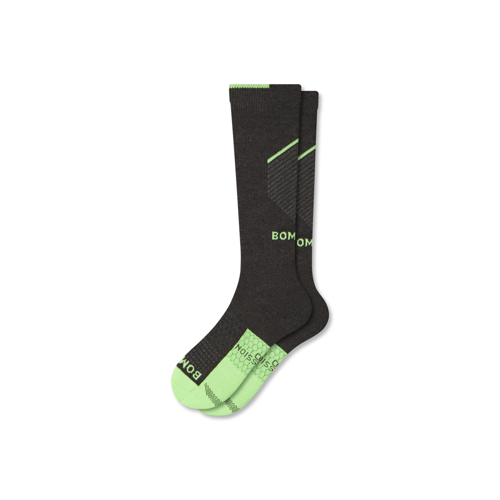 Sport Compression Socks (20-30mmHg) - dk grey htr L [10071]