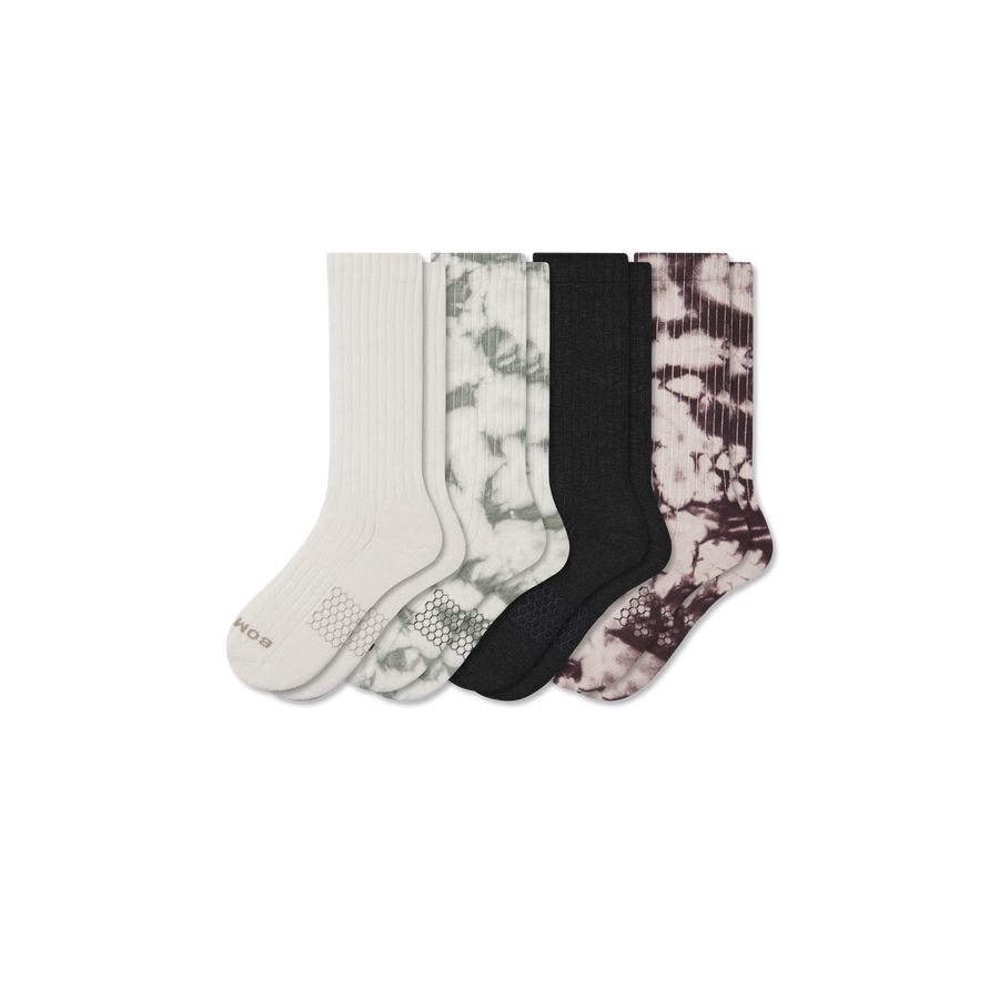 Men's Lodge Sock 4-Pack - Breathable Office Cushion