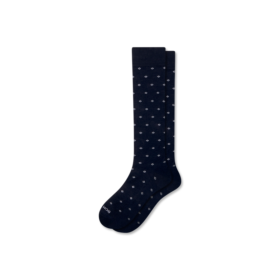 Men's Dress Over the Calf Socks - Soft Studio Pair