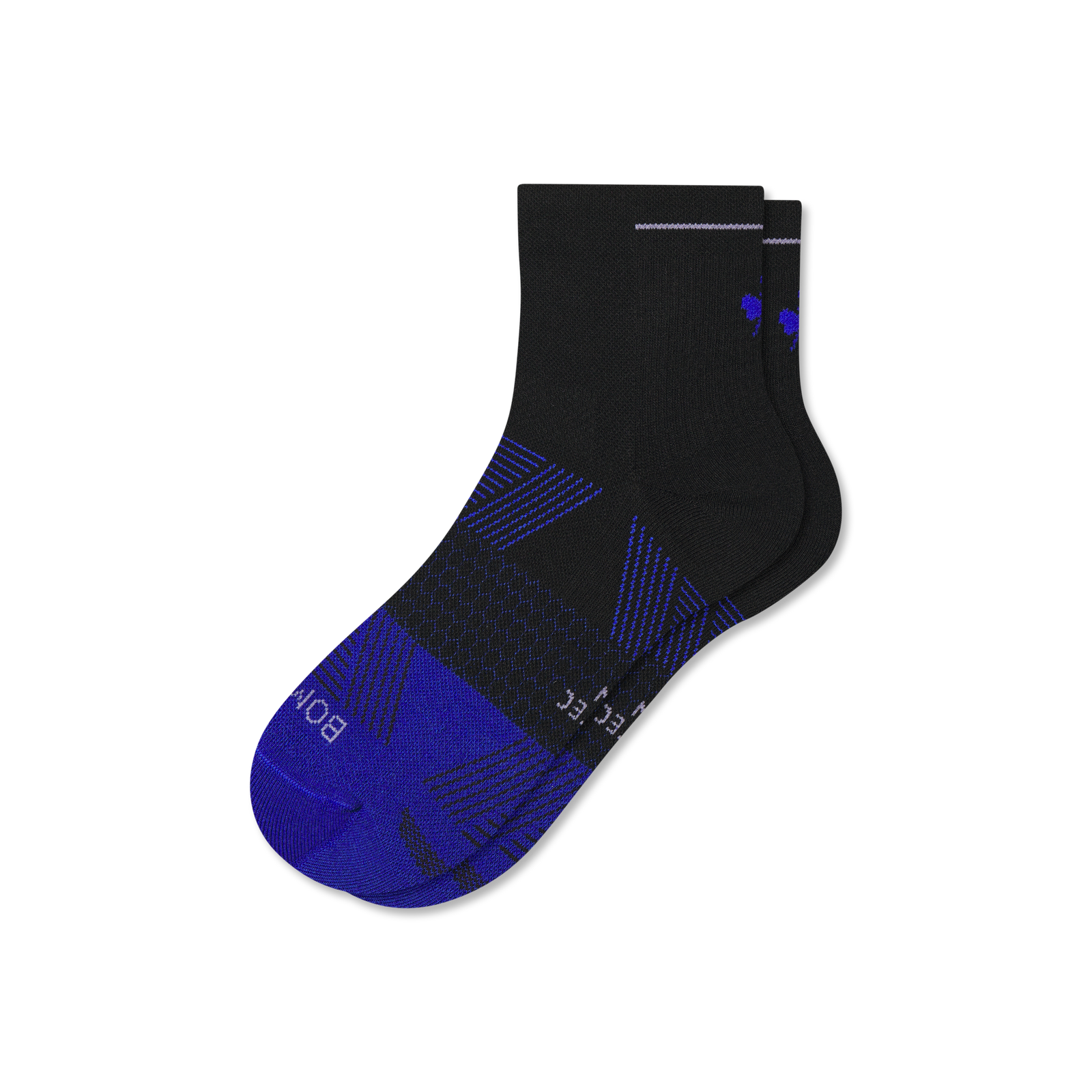Run Quarter Socks - black L [10364]