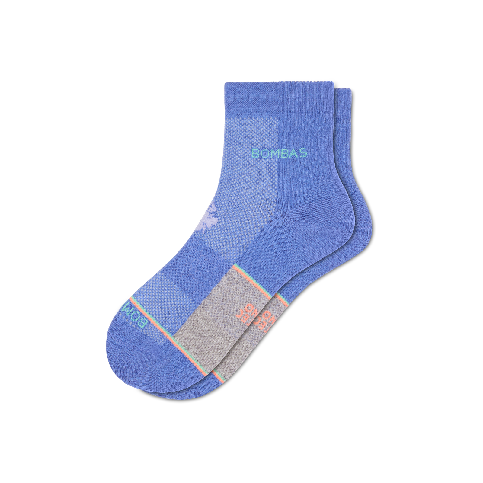UltraLite Sport Merino Wool Blend Quarter Socks - Hydrangea L [10441]