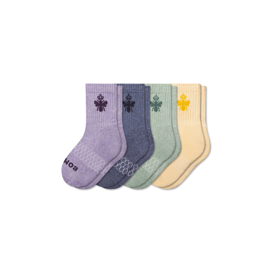Junior Marl Calf Sock 4-Pack - Weekend Recovery Pair