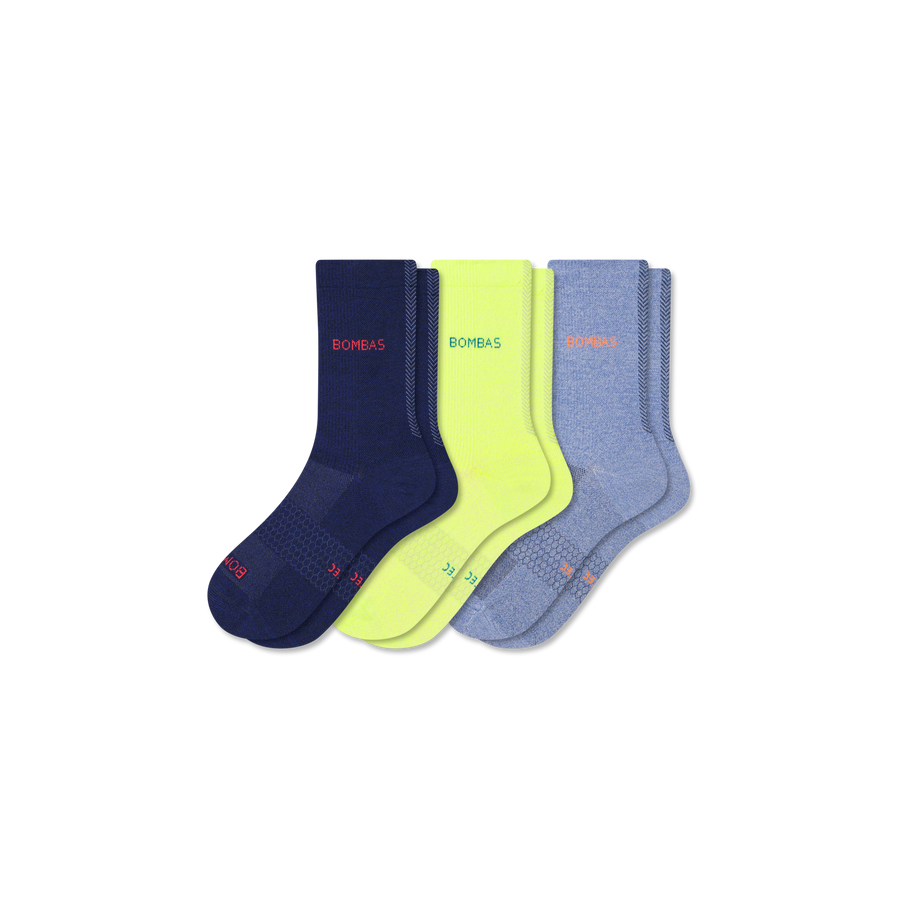 Women's UltraLite Sport Half Calf Sock 3-Pack - Comfort Shift Fit