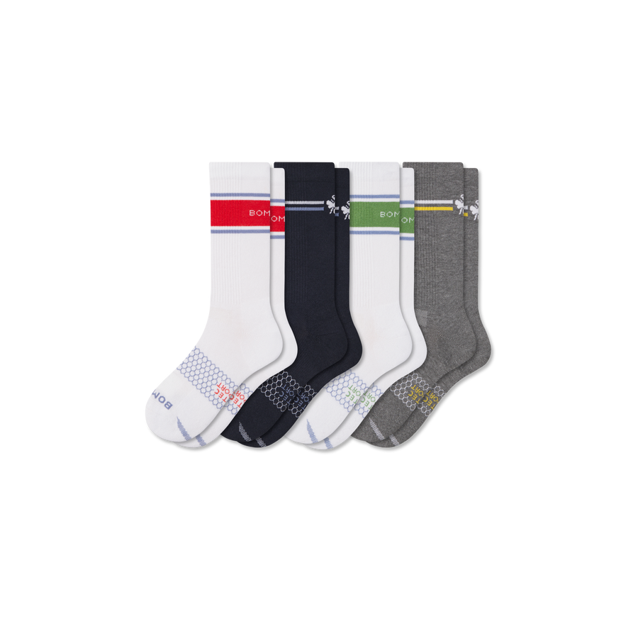 Women's All Sport Calf Sock 4-Pack - Modern Low Cut Fit