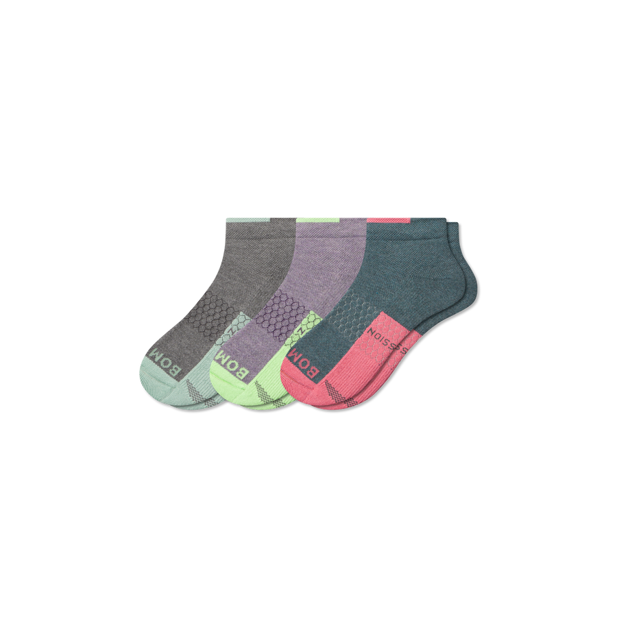 Women's Performance Compression Ankle Sock 3-Pack - Performance Recovery Fit