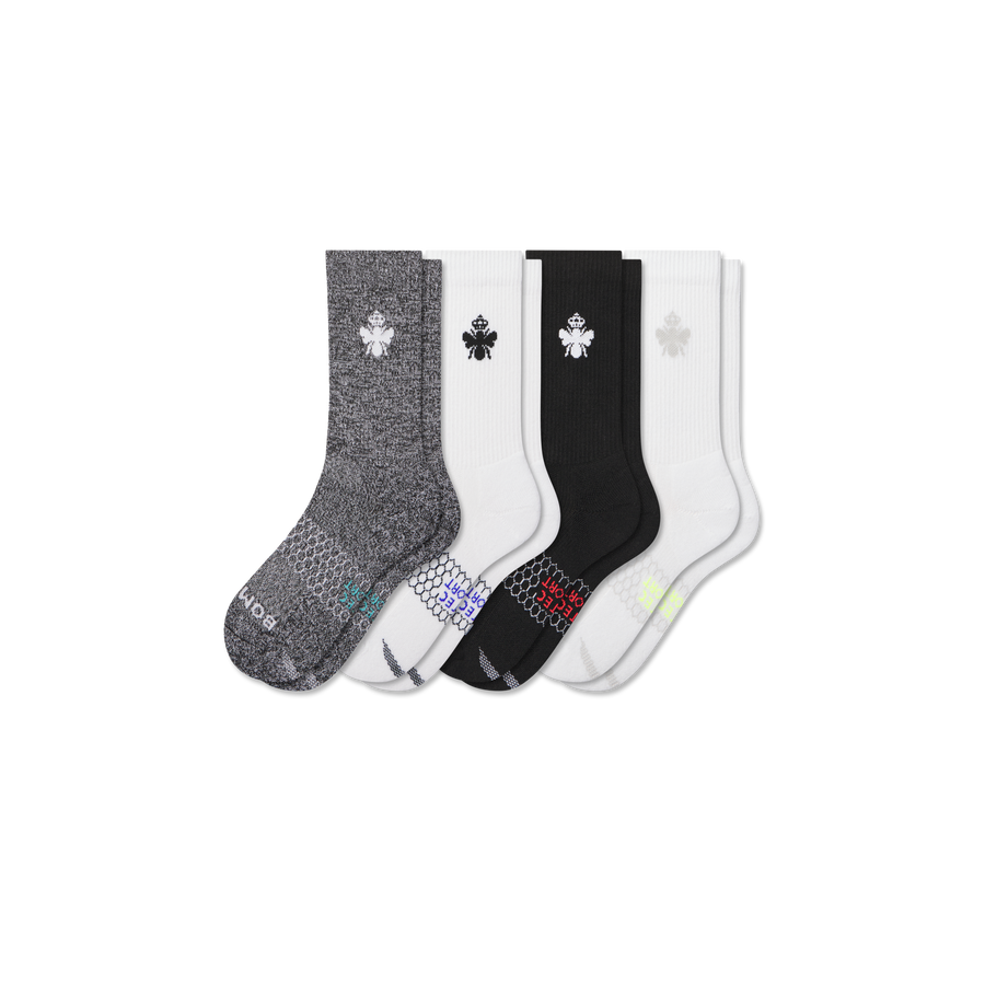 Youth All Sport Calf Sock 4-Pack - Active Recovery Step