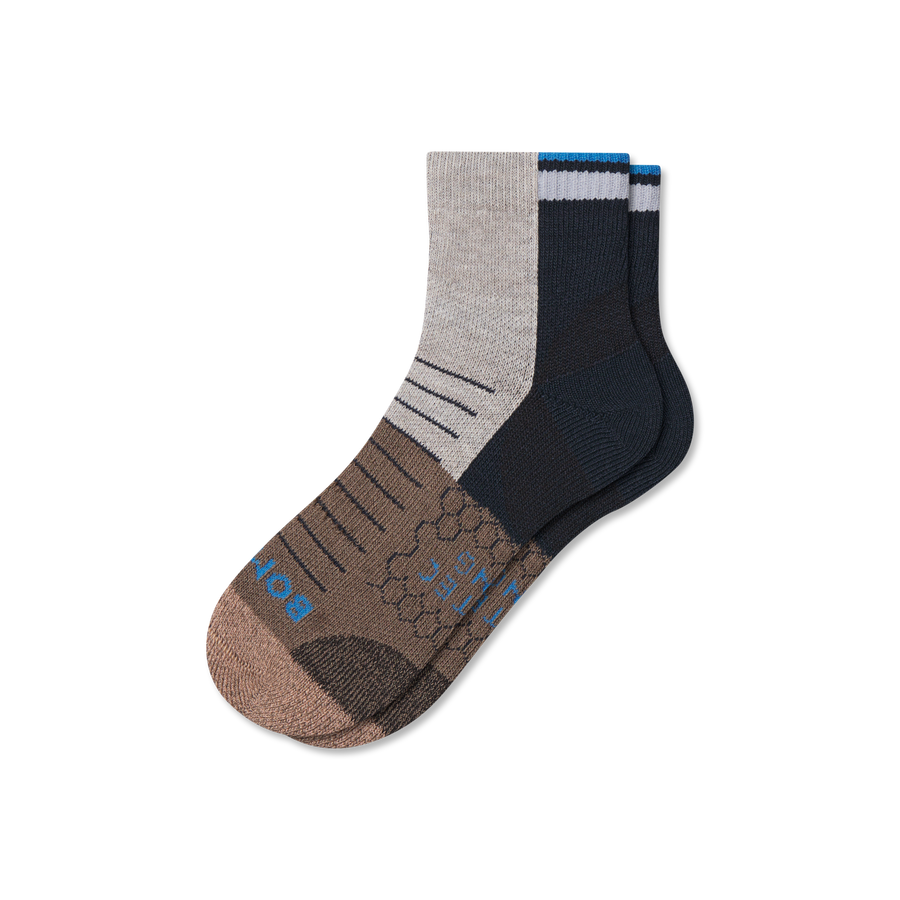 Men's Hiking Quarter Socks - Fresh Home Support