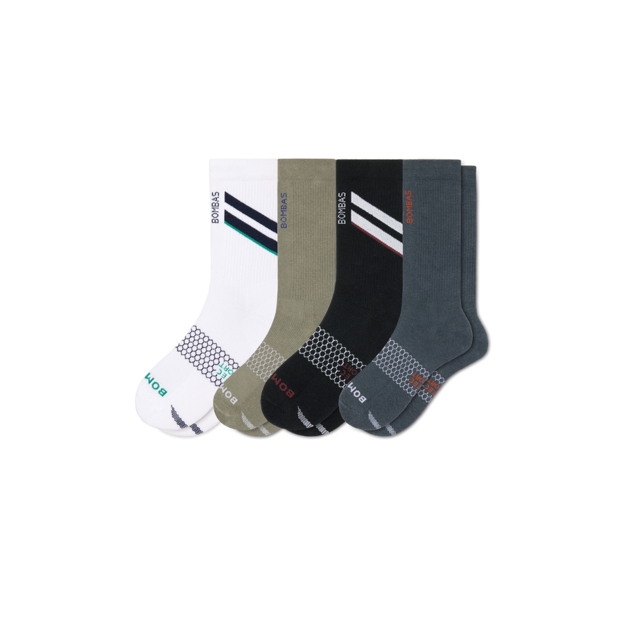 Men's All Sport Calf Sock 4-Pack - Modern Travel Fit