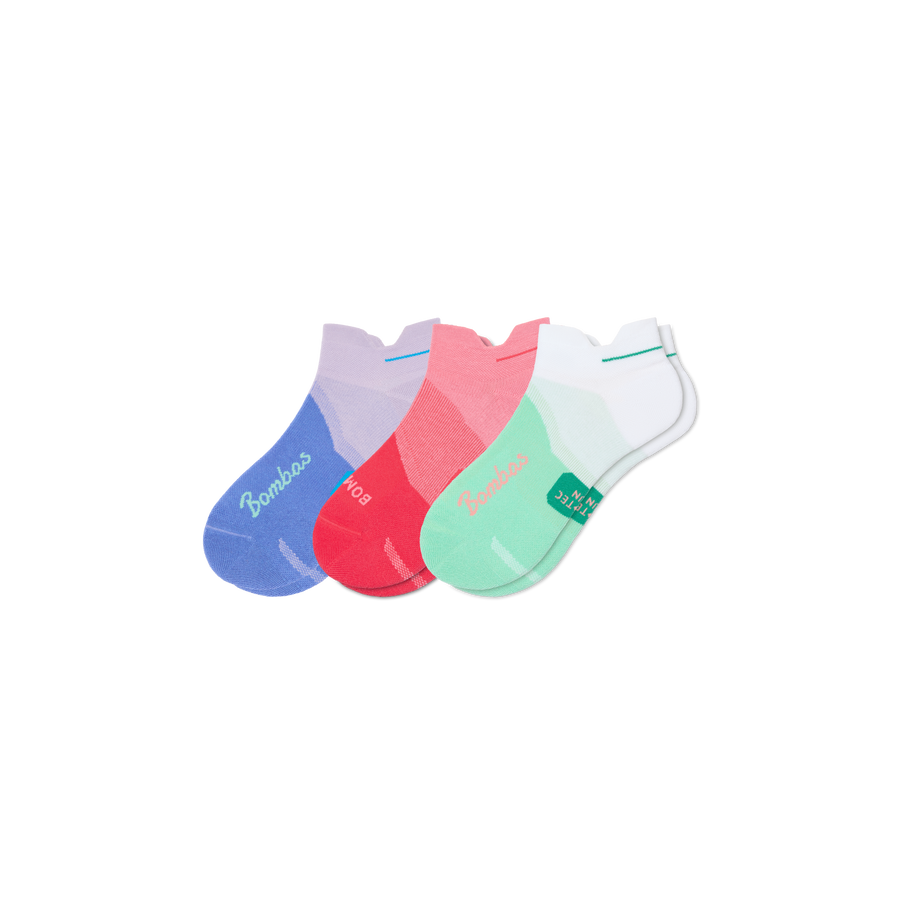 Women's Run Ankle Sock 3-Pack - Cozy Crew Wear
