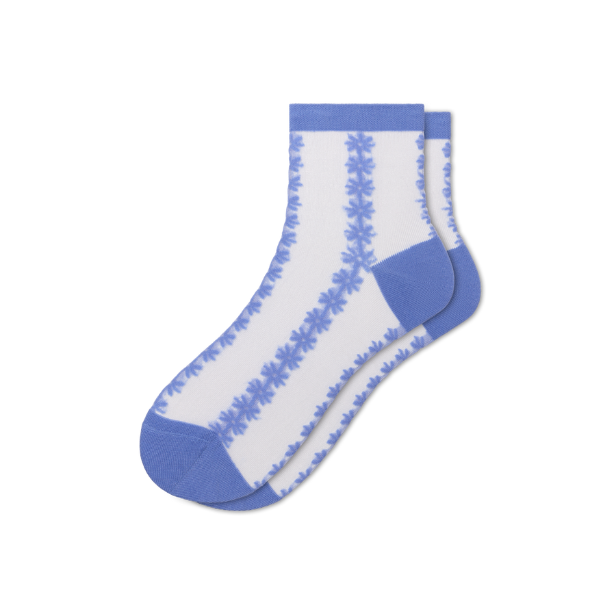 Women’s Sheer Quarter Socks - Active Office Cushion