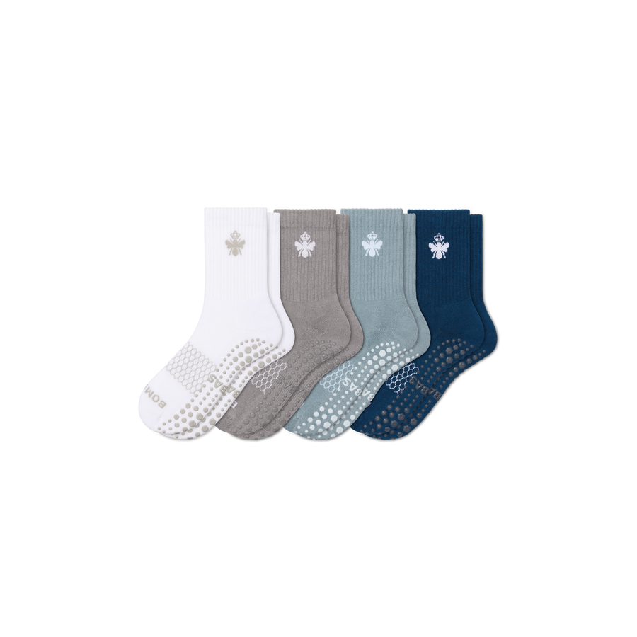Men's Gripper Half Calf Sock 4-Pack - Run Court Move