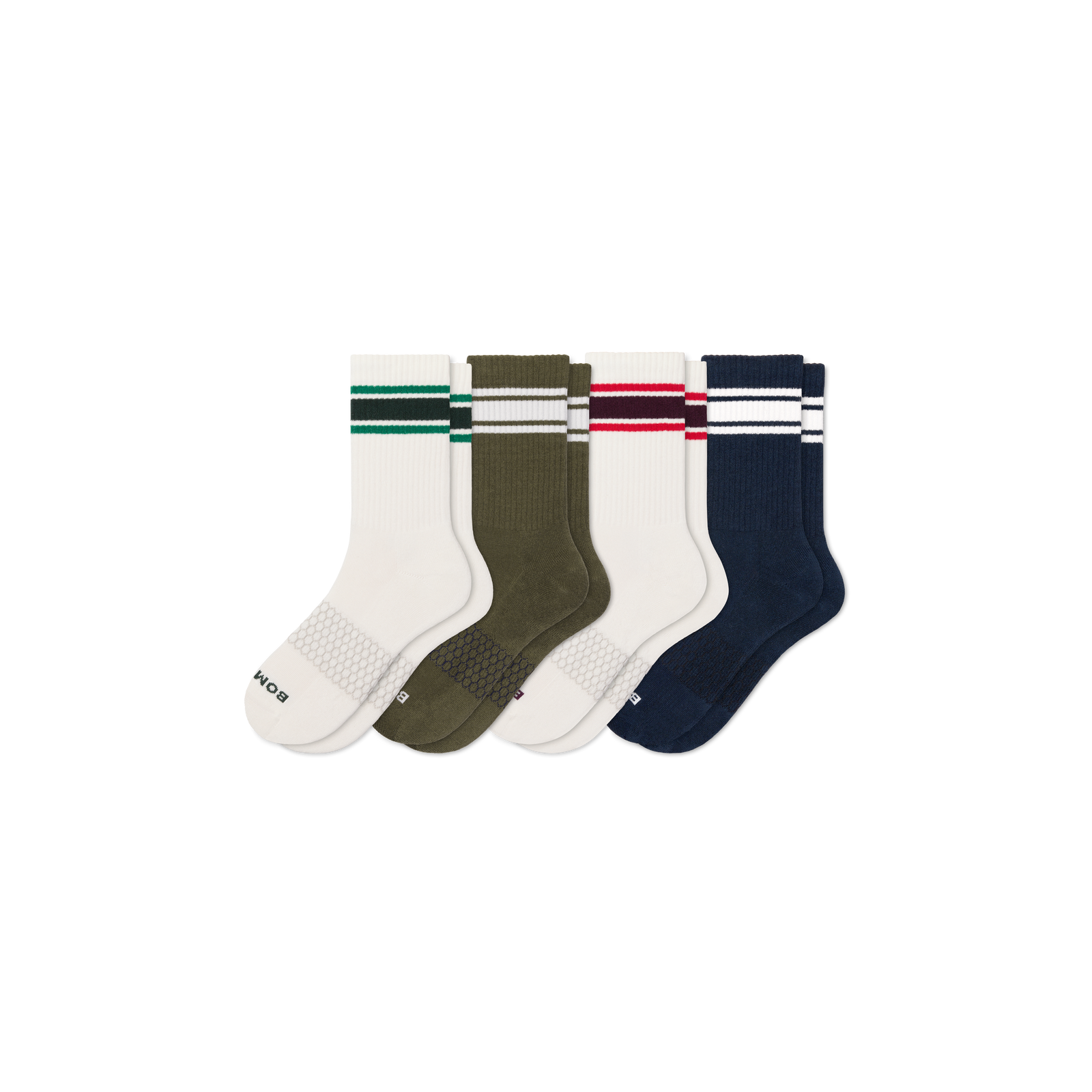 Vintage_Stripes Half_Calf - Navy_Desert_Mix L [11426]