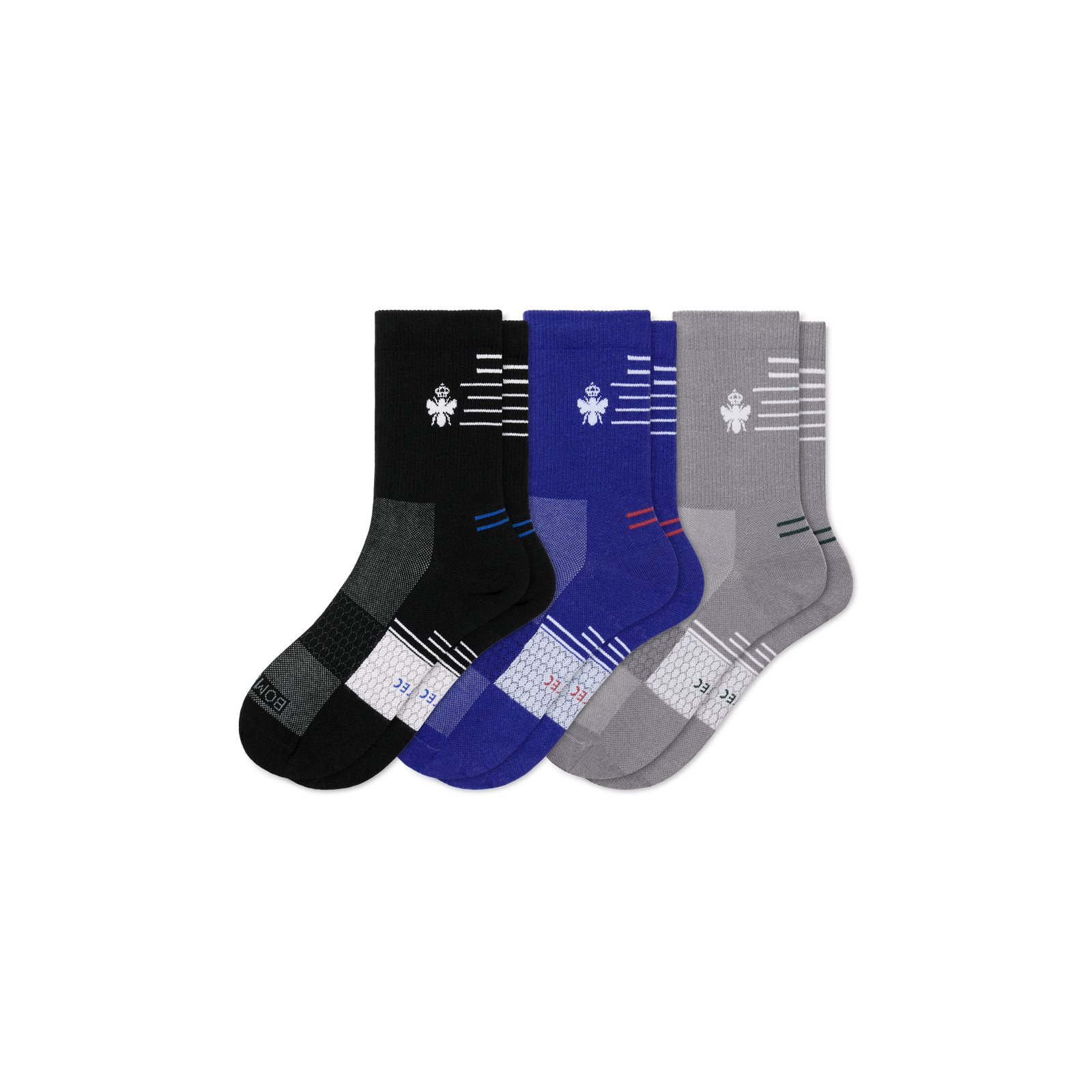 Lightweight_Performance Half_Calf - grey_indigo_mix L [11461]