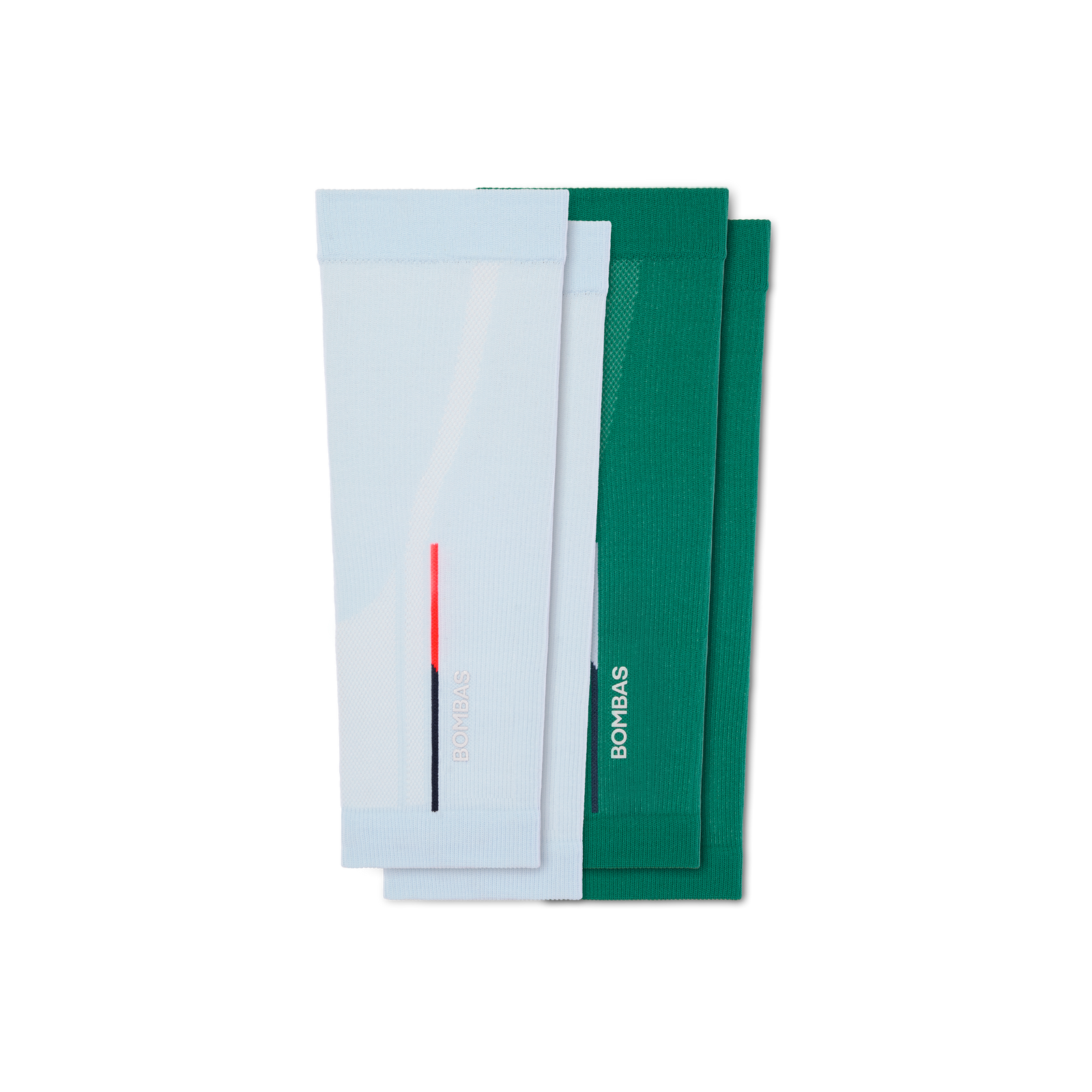 Performance Compression Calf Sleeves - Green Mist Mix L [11544]