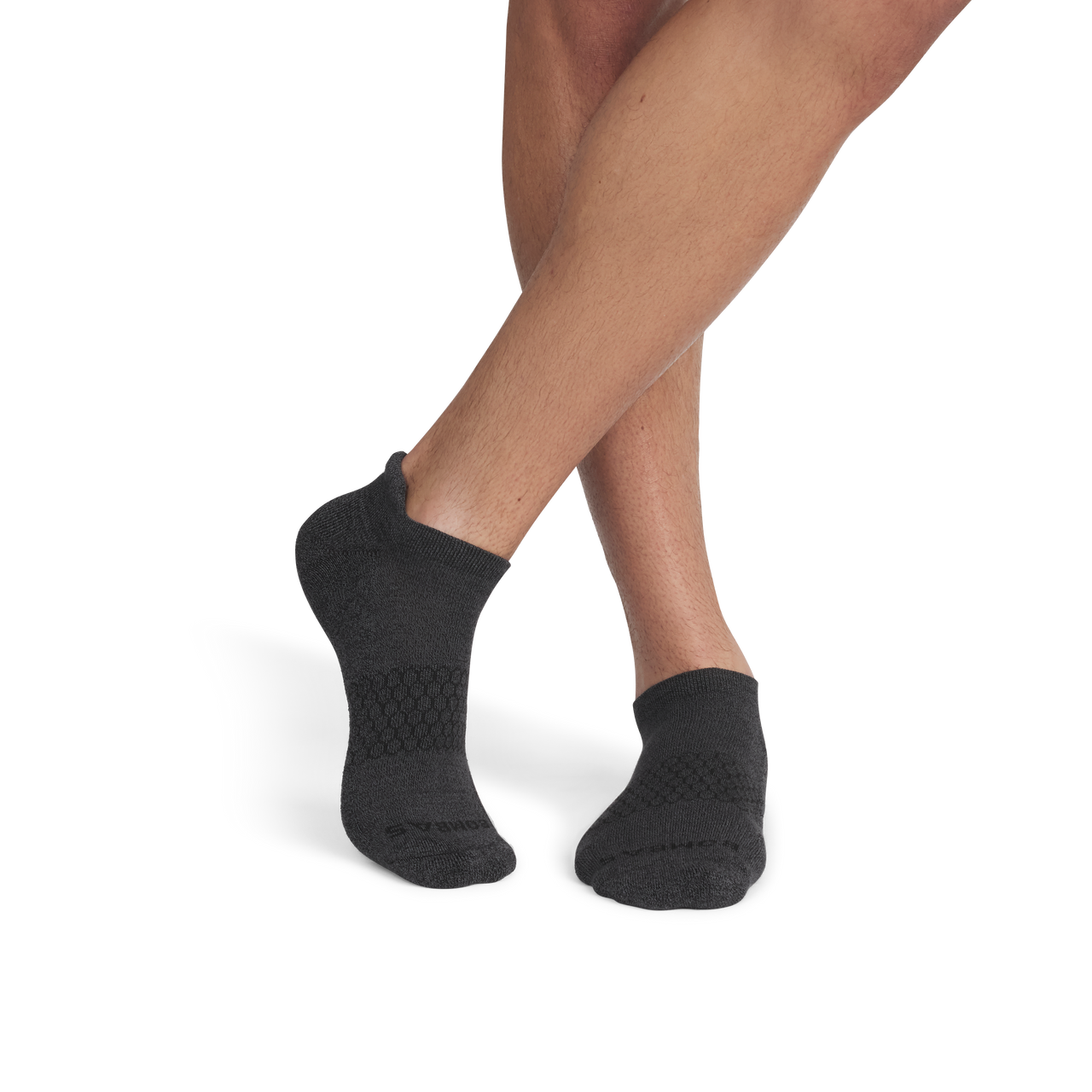 Marl Ankle Socks - Black / Washed Black MO1 [3360]