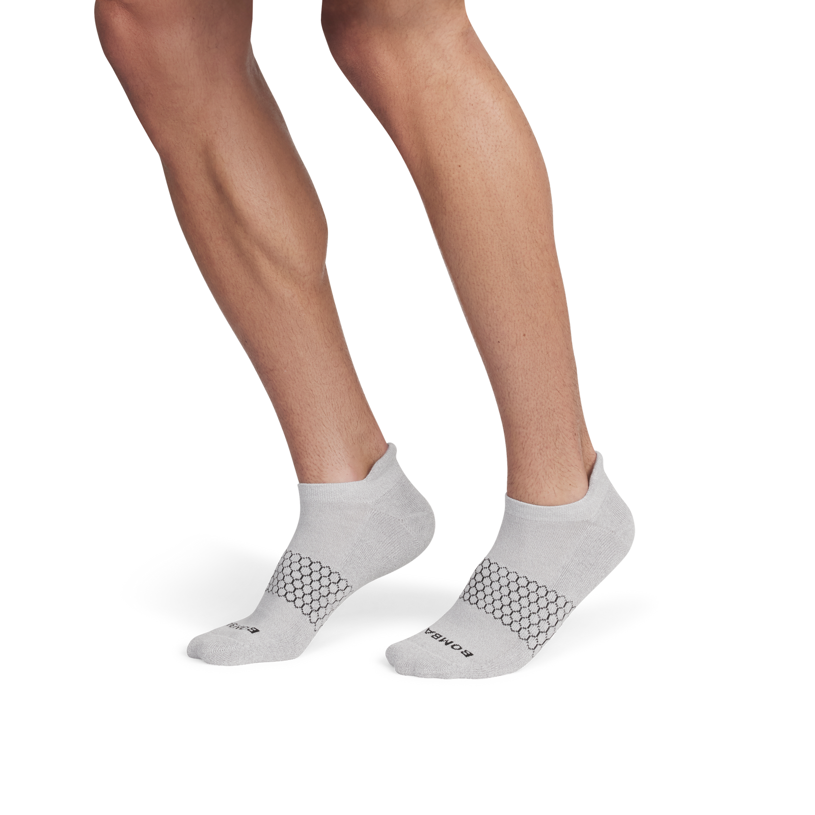Marl Ankle Socks - Haze Grey / Soft White MO2 [3360]