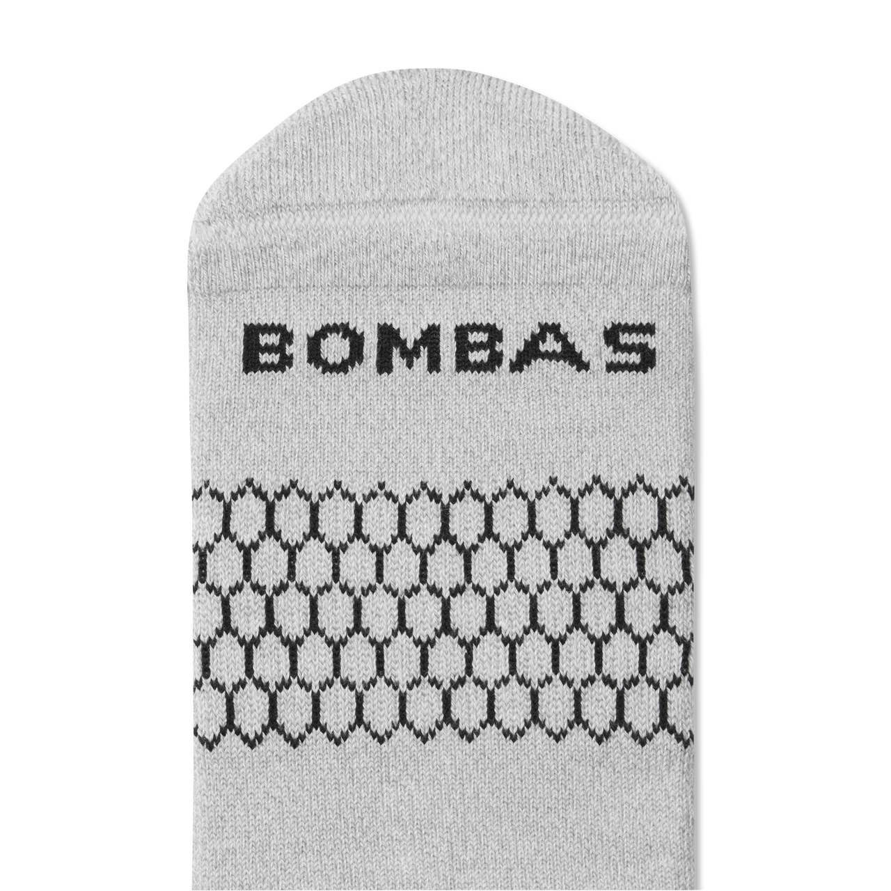 Youth Marl Ankle Socks - Haze Grey / Soft White Detail [3360]