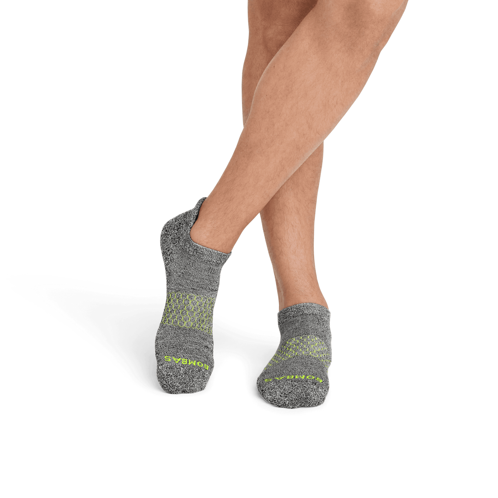 Men's Marl Ankle Socks black-softwhite--2-transparent