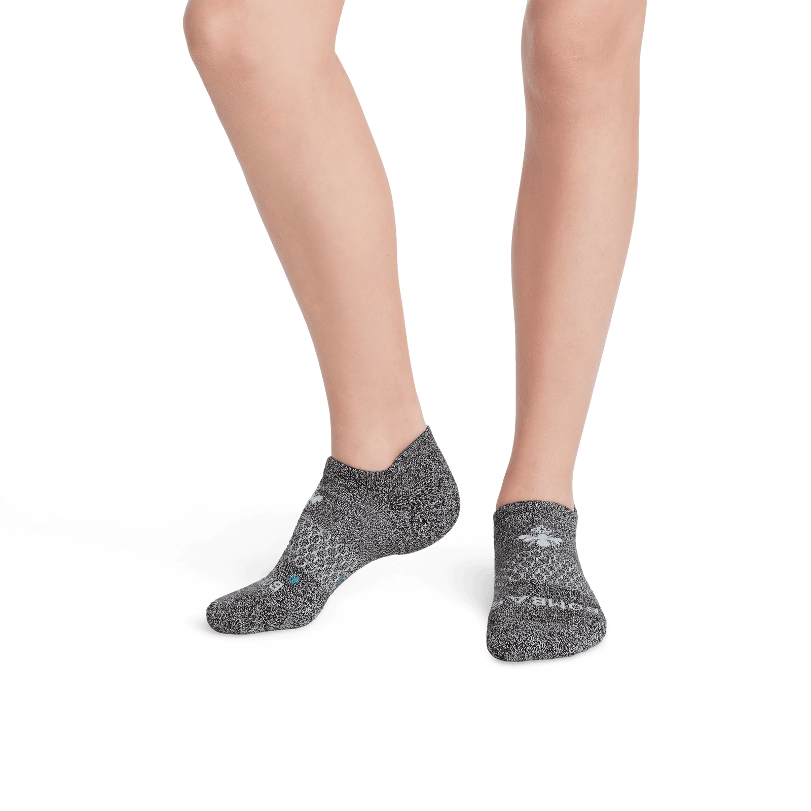All-Purpose Performance Ankle Socks black-white-youth-2-transparent
