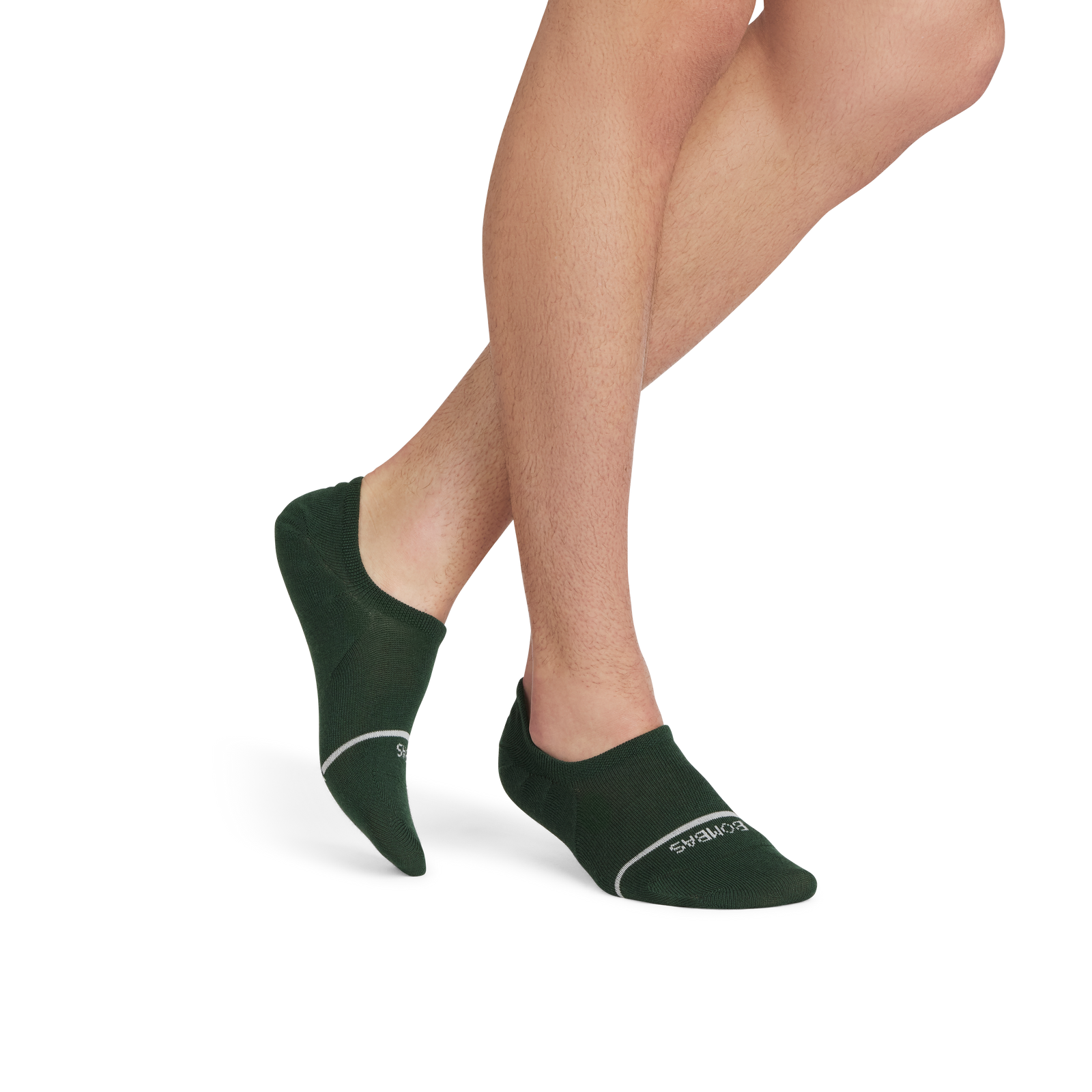 Men's Lightweight Merino Wool No Show Socks - dark elm MO1 [3707]