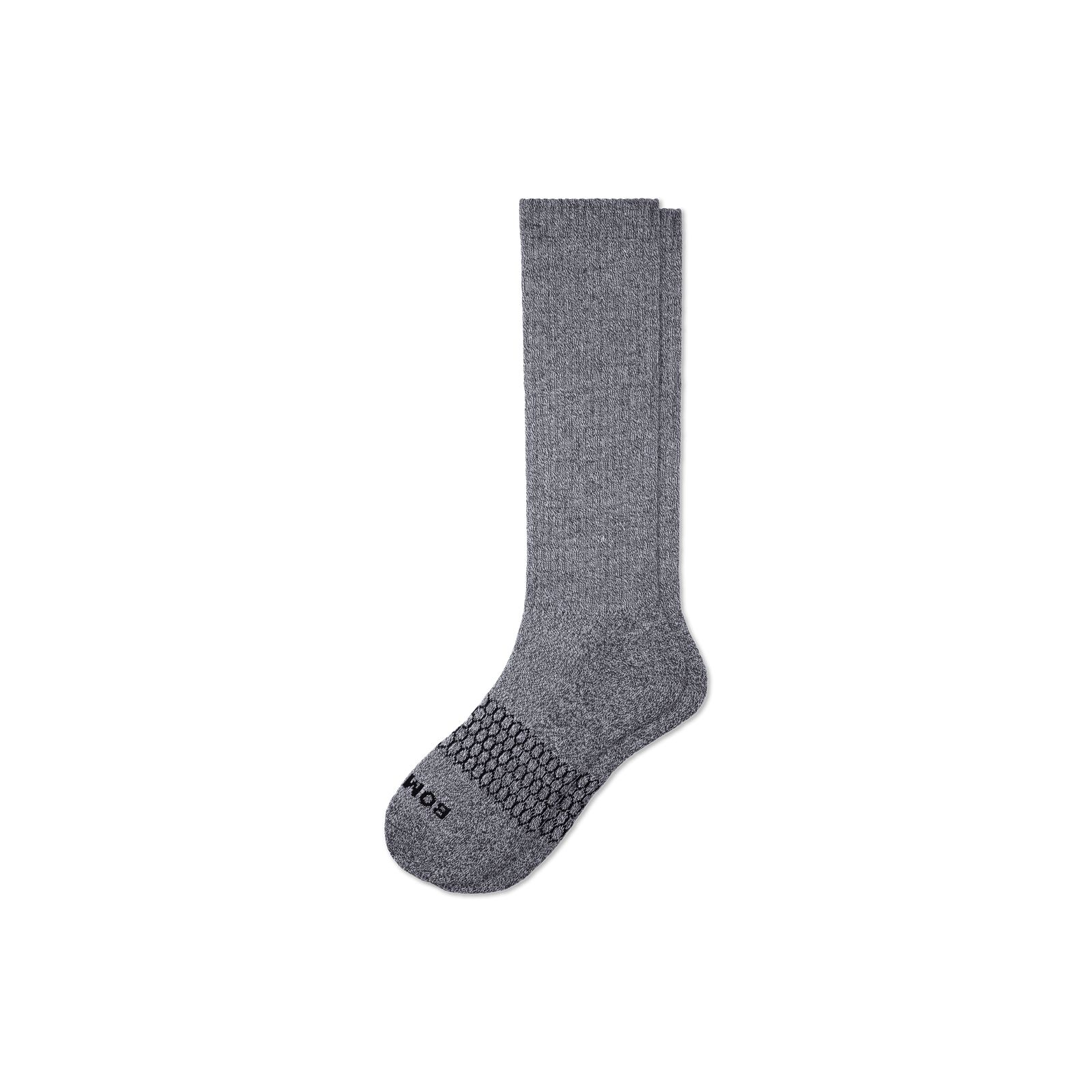 Women's Marl Knee High Socks Marled Light Charcoal L