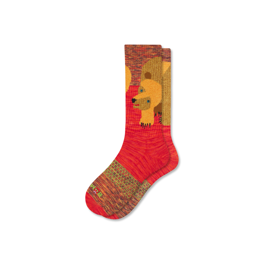 Eric Carle Big Brown Bear Calf Socks - Fresh Weekend Move