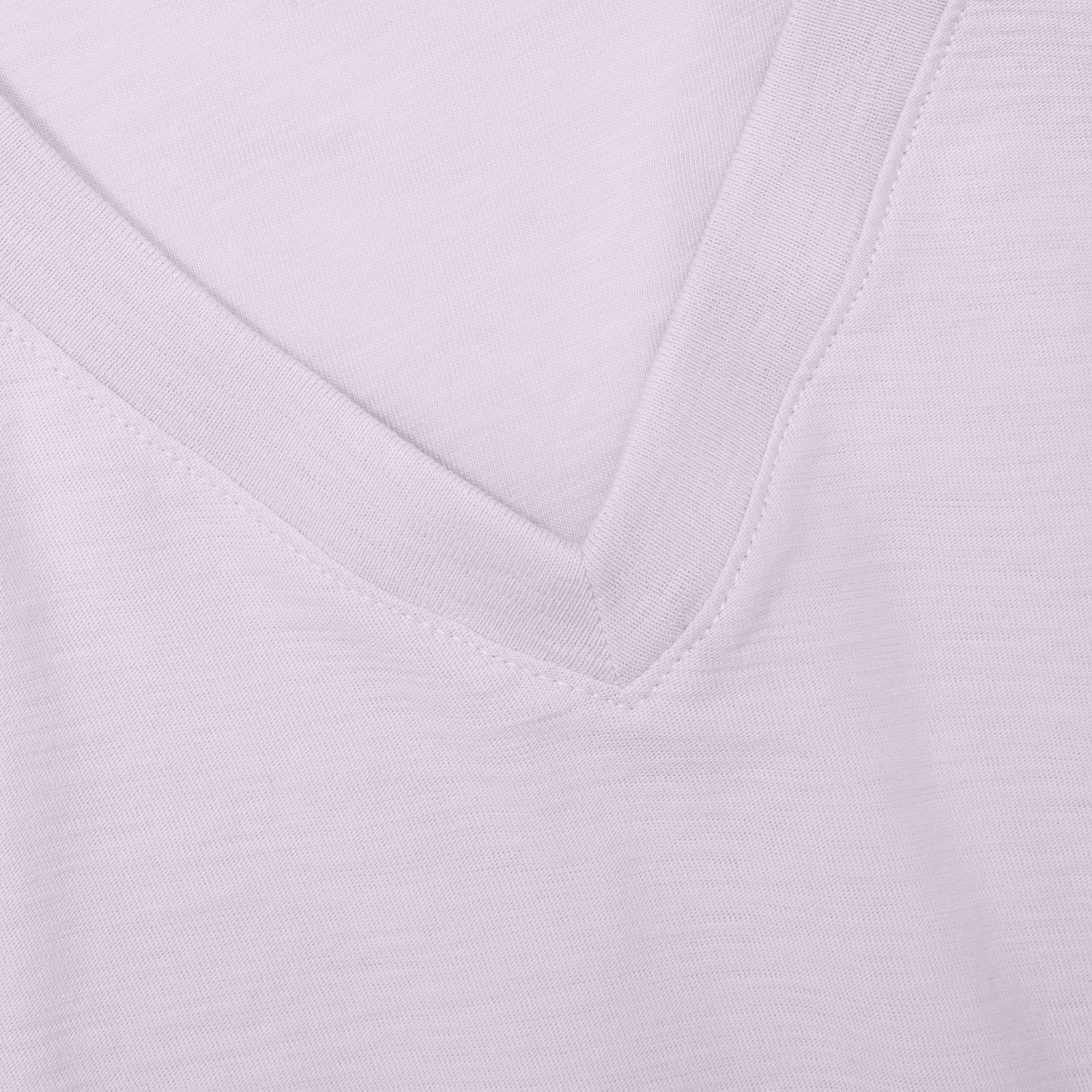 Women's Air Slub V-Neck T-Shirt - Purple Smoke Detail [5584]