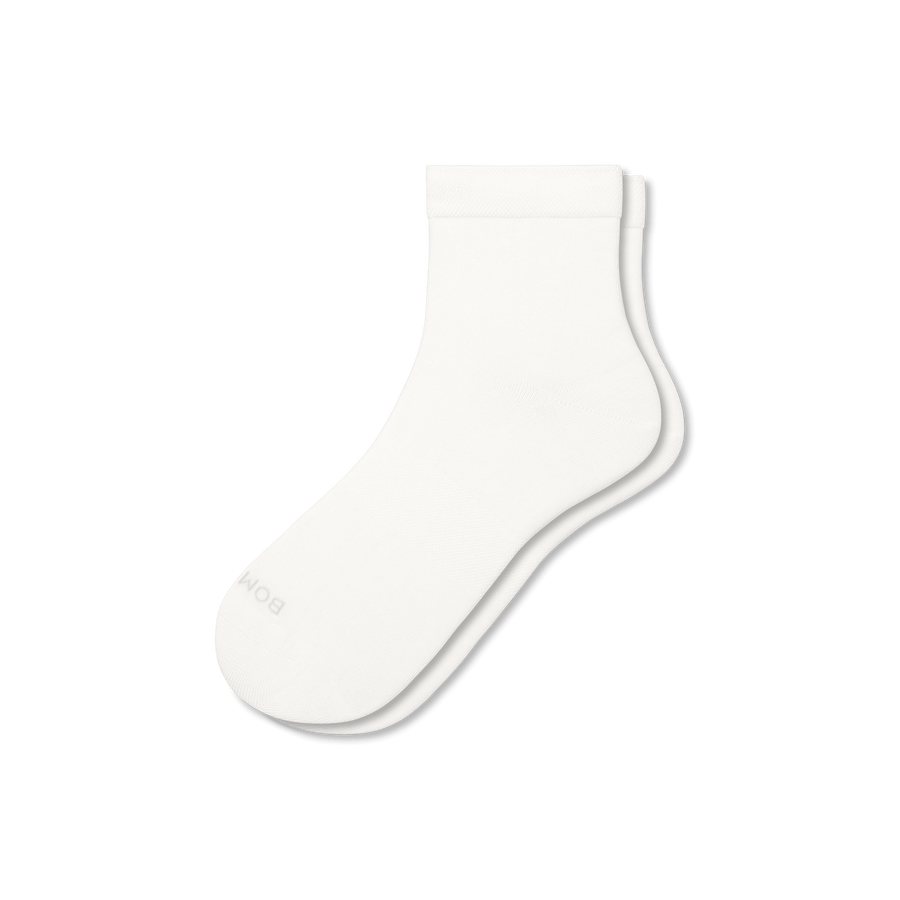 Women's Lightweight Quarter Socks - Soft Weekend Cushion