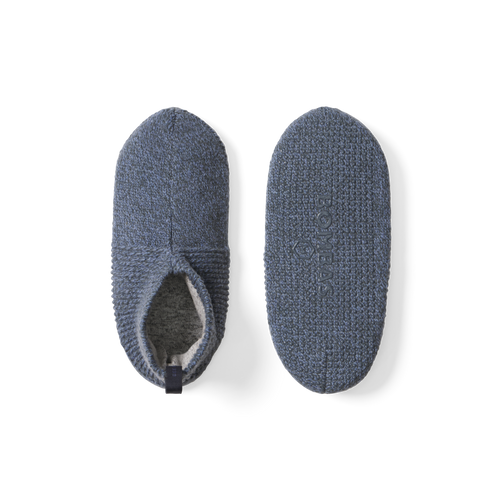 Adult Marl Gripper Slipper - Pebble L [6717]