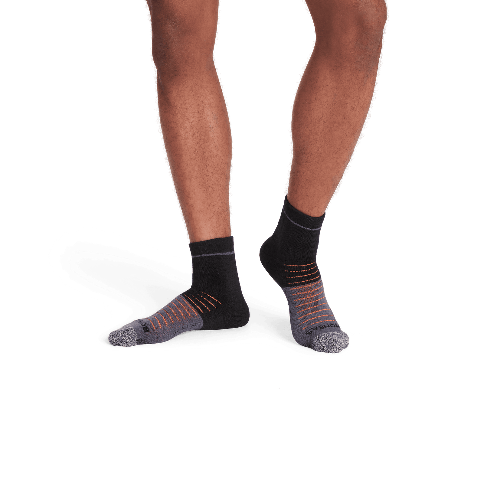 Hiking Quarter Socks Black MO1