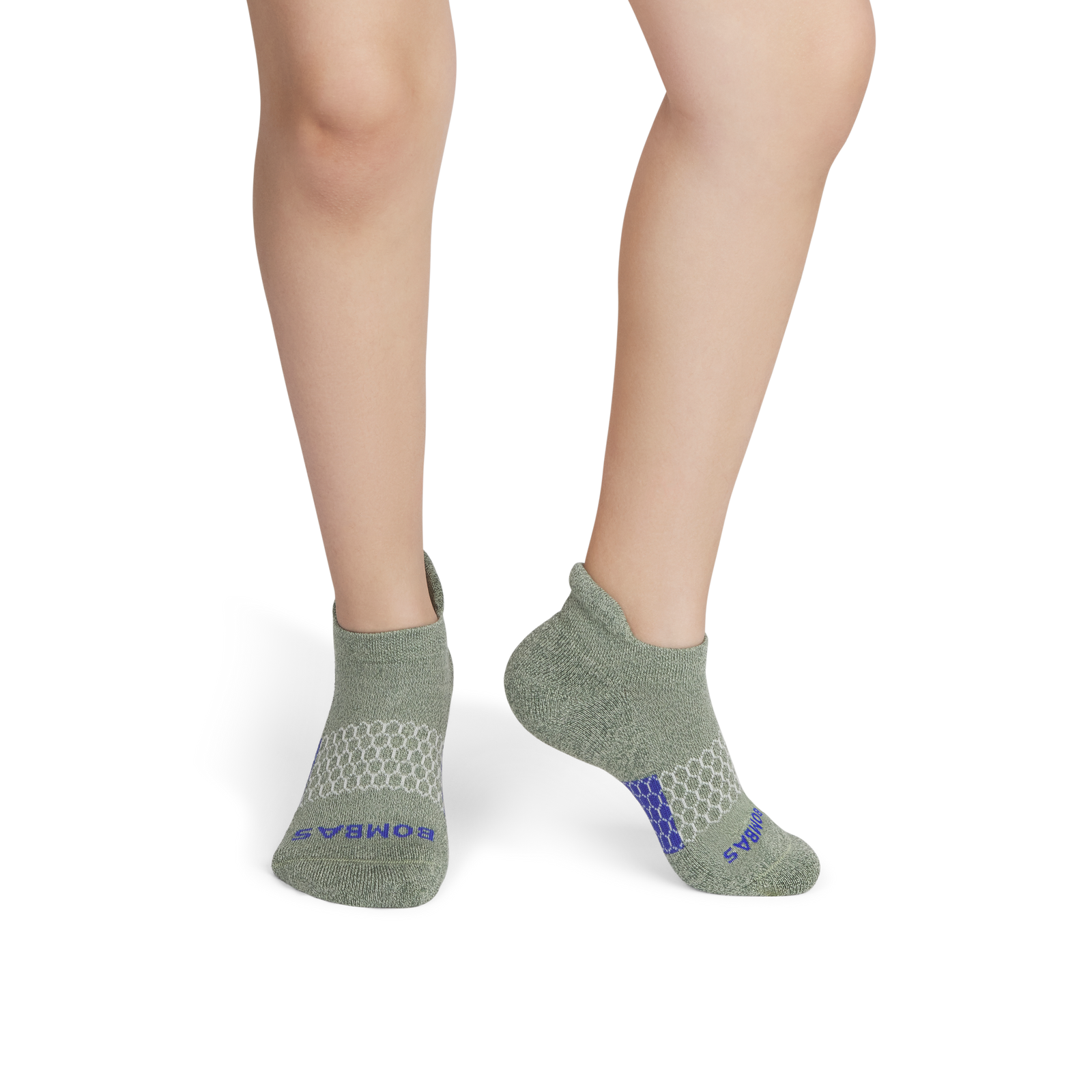 Marl Ankle Socks - Dark Sage / Mica Sage YO1 [6973]