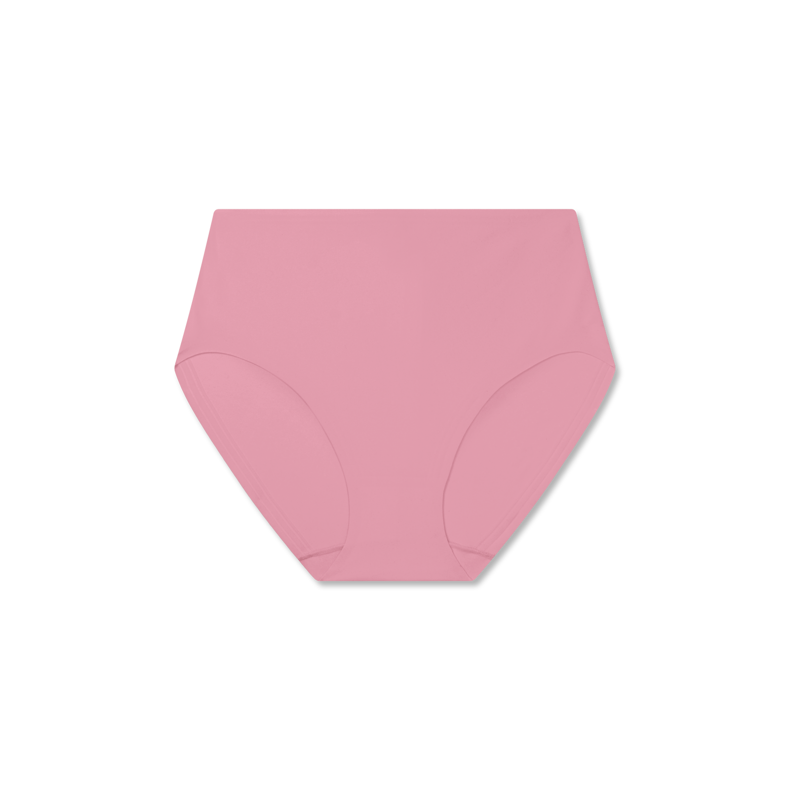 Women's No Show High Rise Brief - dried rose L [7197]
