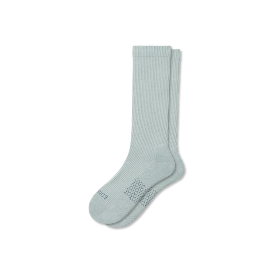 Women's Modern Rib Calf Socks - Breathable Home Support