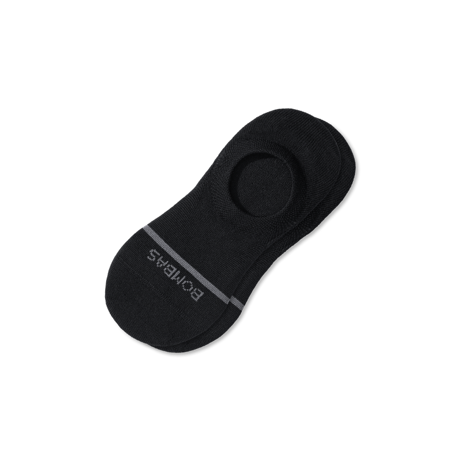 Men's Lightweight Merino Wool Blend No Show Socks - Easy Studio Cushion