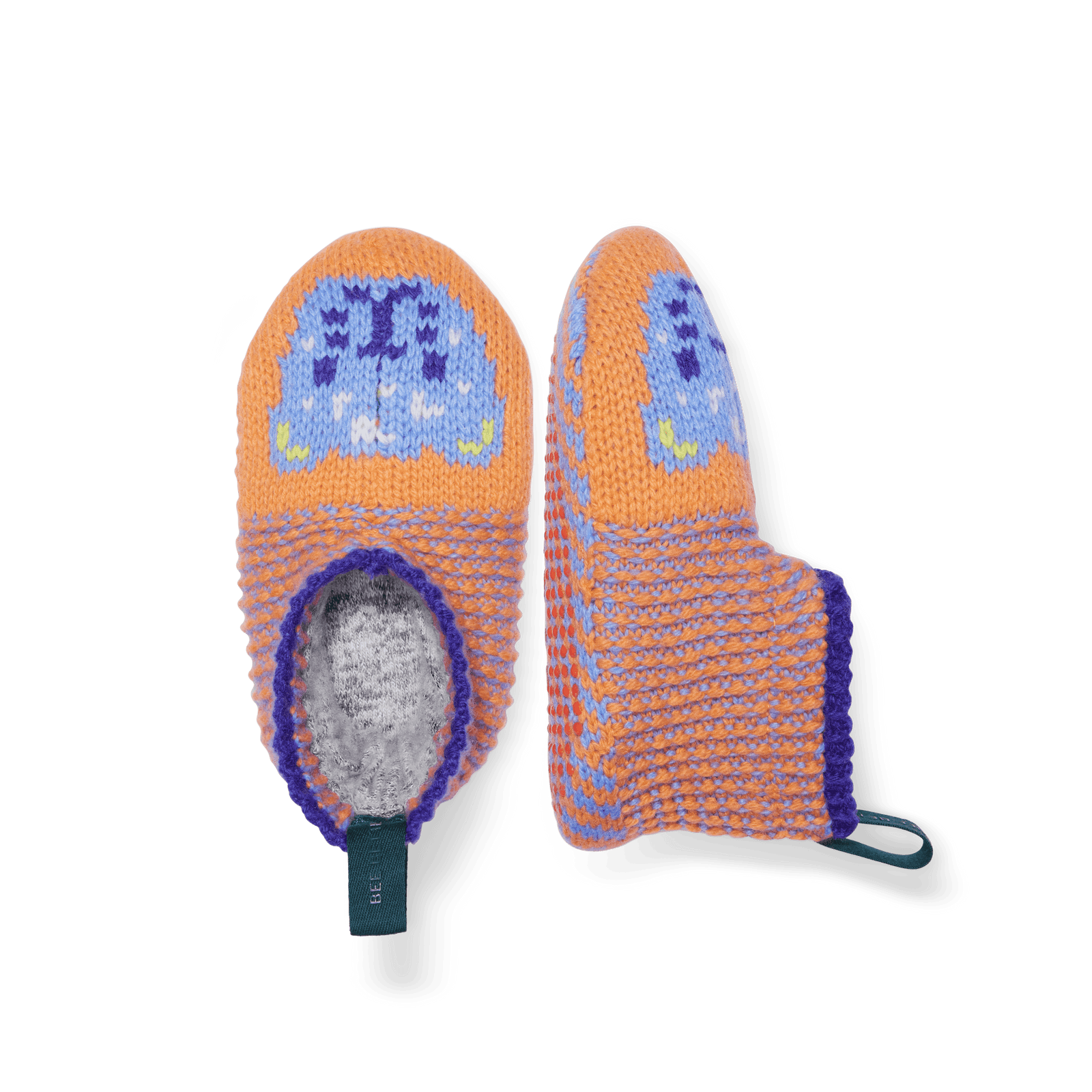 Toddler Gripper Slipper peachcloud-toddler-layflat-1-transparent