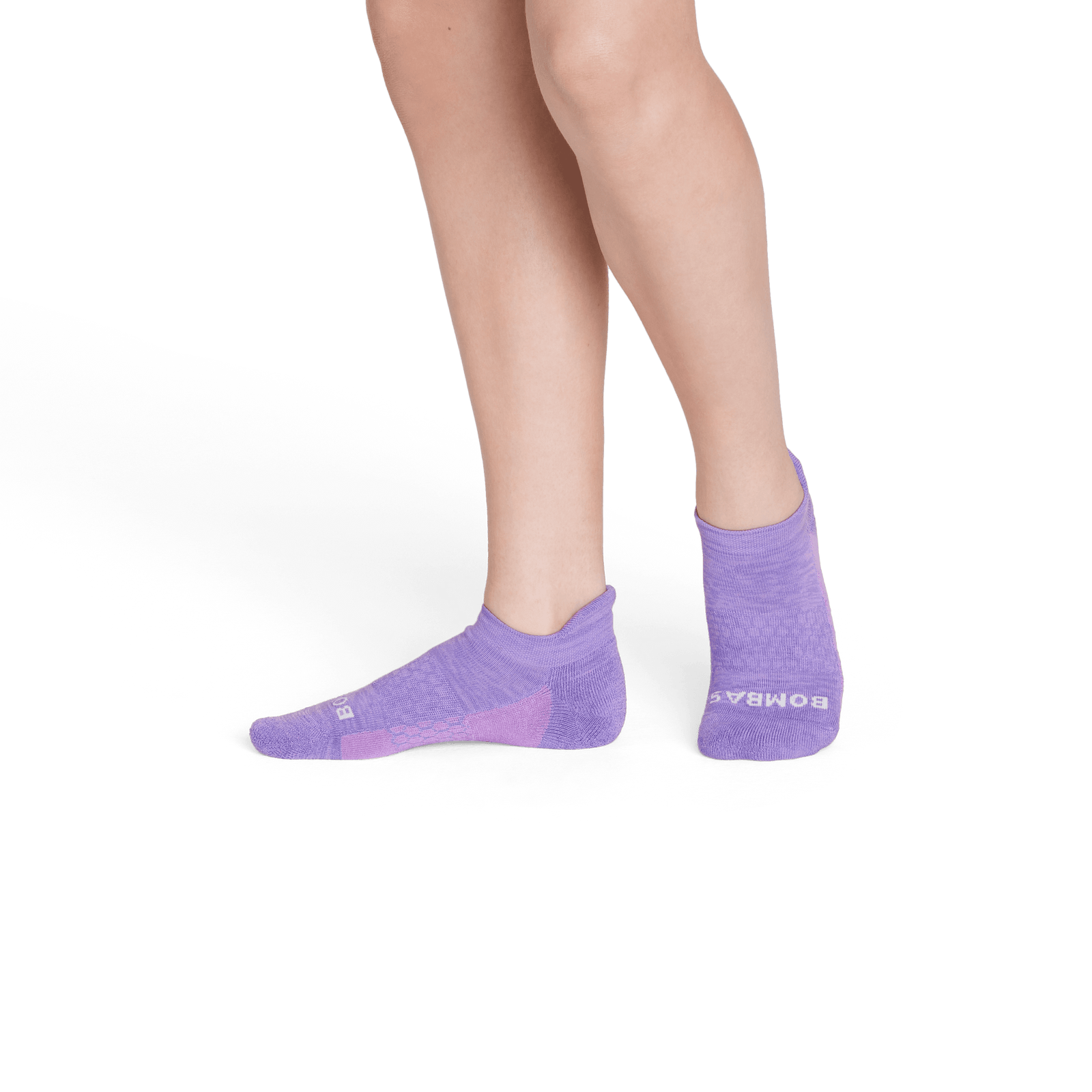 Two Tone Ankle Socks - Iris Violet Orchid YO1 [7791]