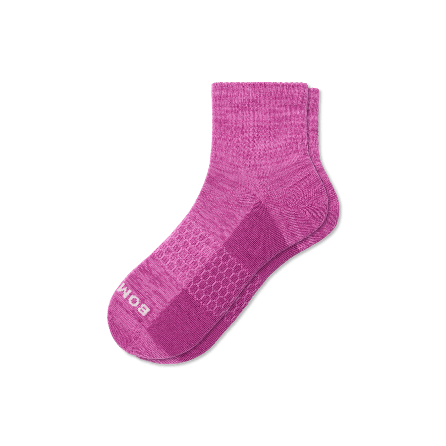 Women’s Two Tone Quarter Socks - Comfort Wear