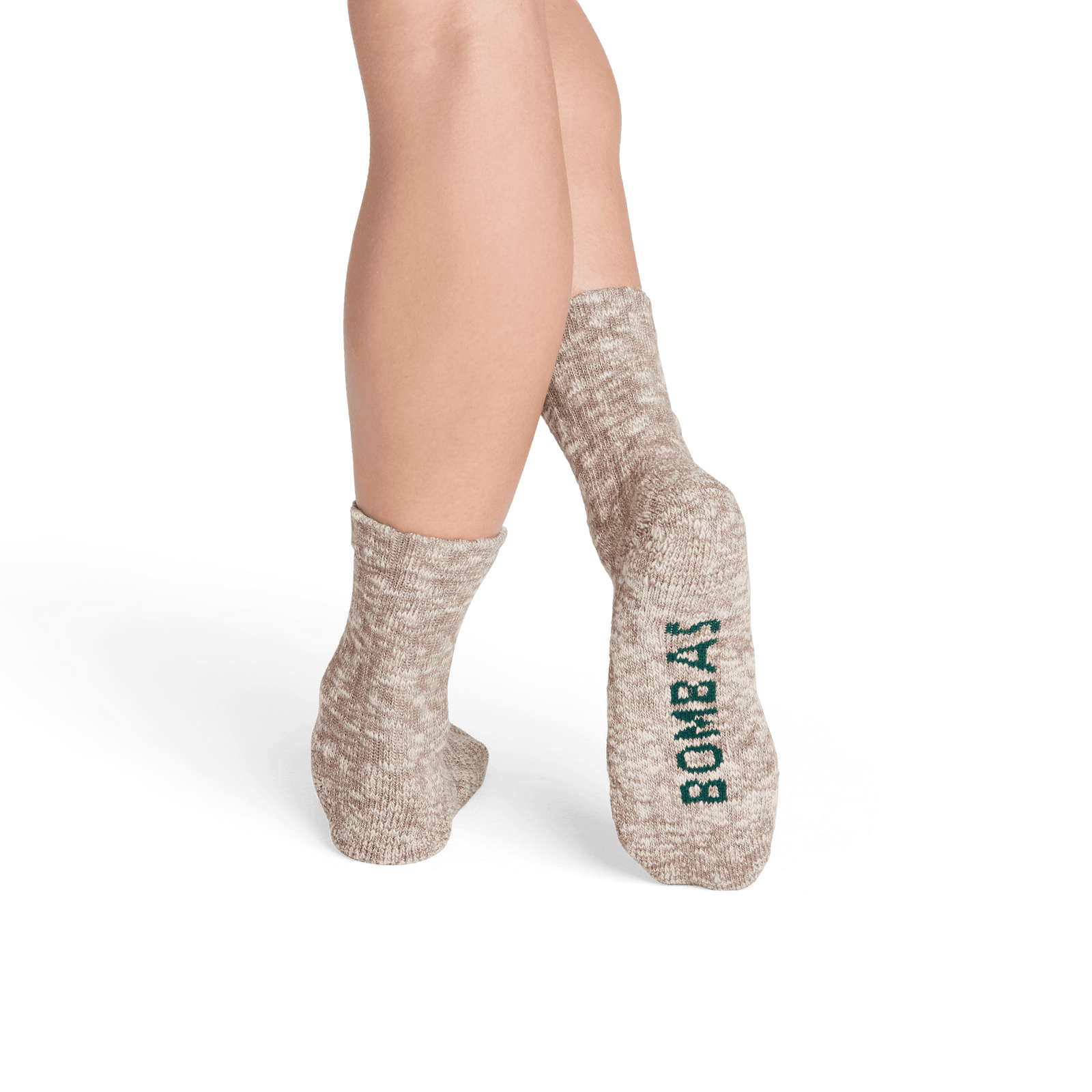 Chunky Ragg Half Calf Socks - Mushroom WO2 [7811]