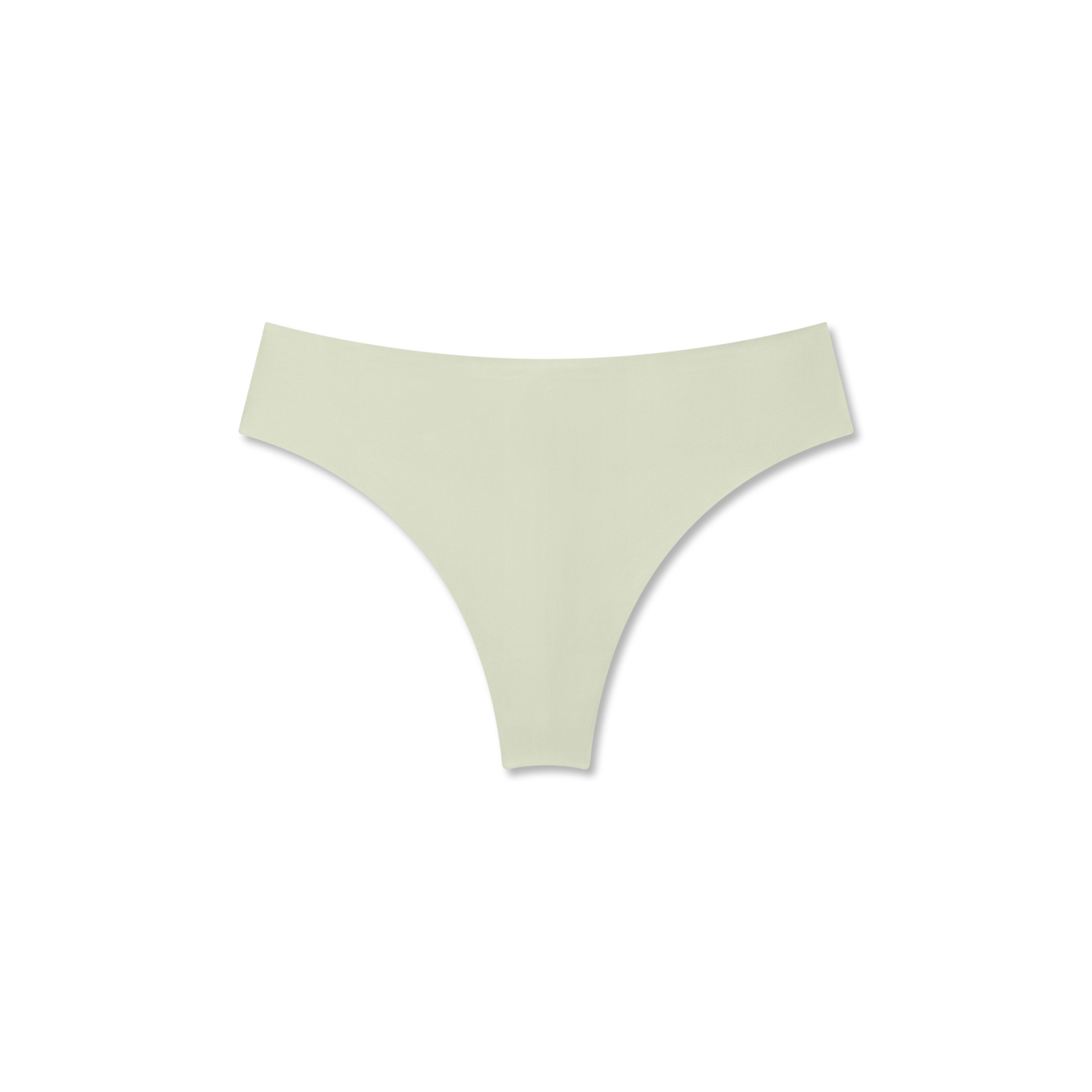 Women's No Show Thong - Mica Sage L [8275]