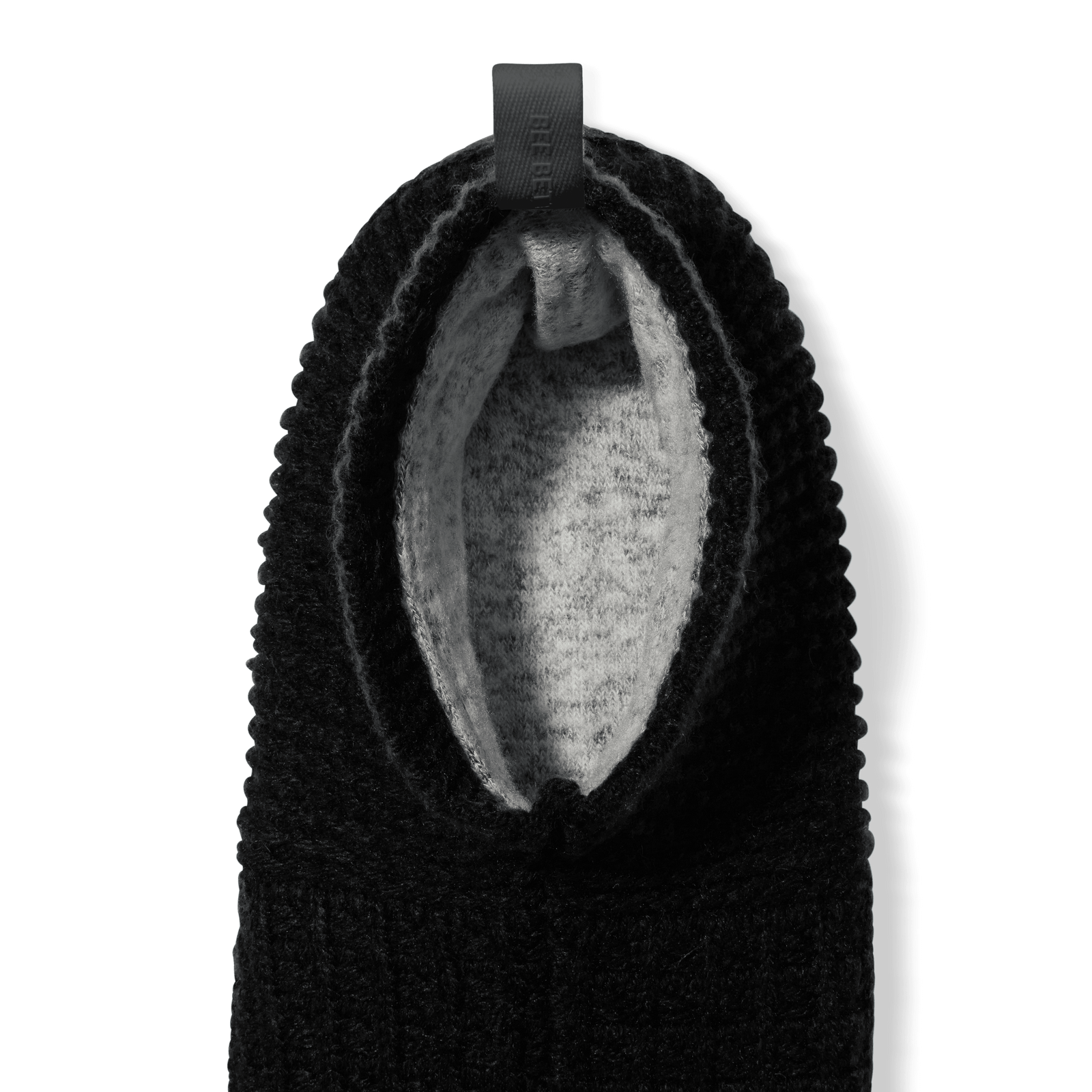 Waffle Gripper Slipper - Black Detail [8282]