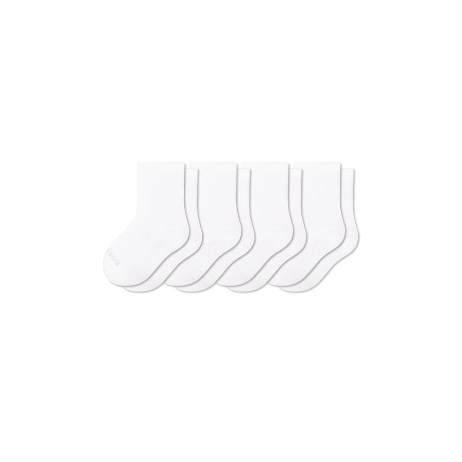 Junior Lightweight Calf Sock 4-Pack - Easy Travel Wear