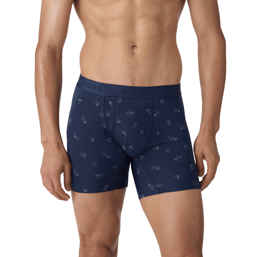 Men's Cotton Modal Blend Boxer Brief 6" - Soft Support