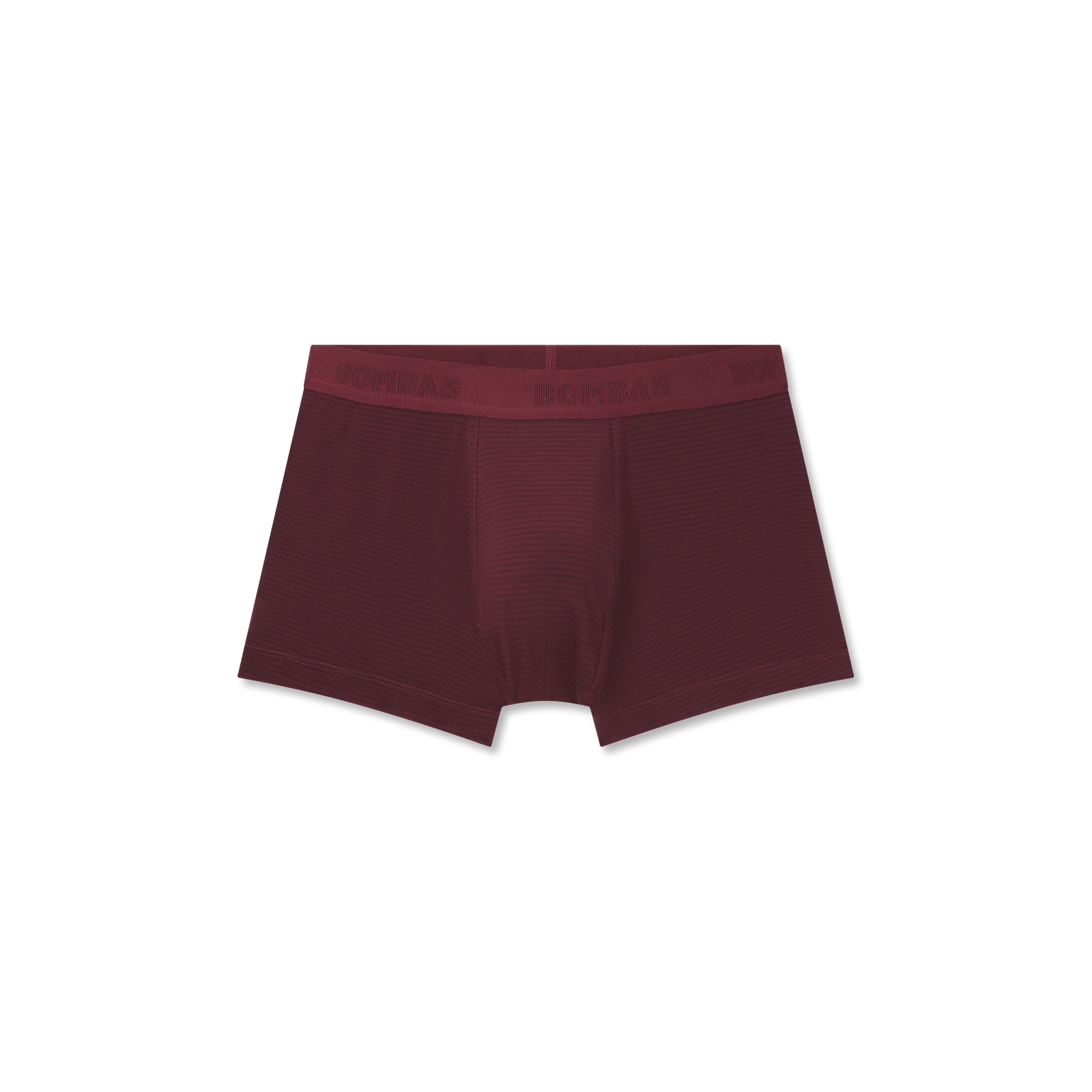 Men's Cotton Modal Blend Trunk - Burgundy Midnight Plum Stripe L [8472]