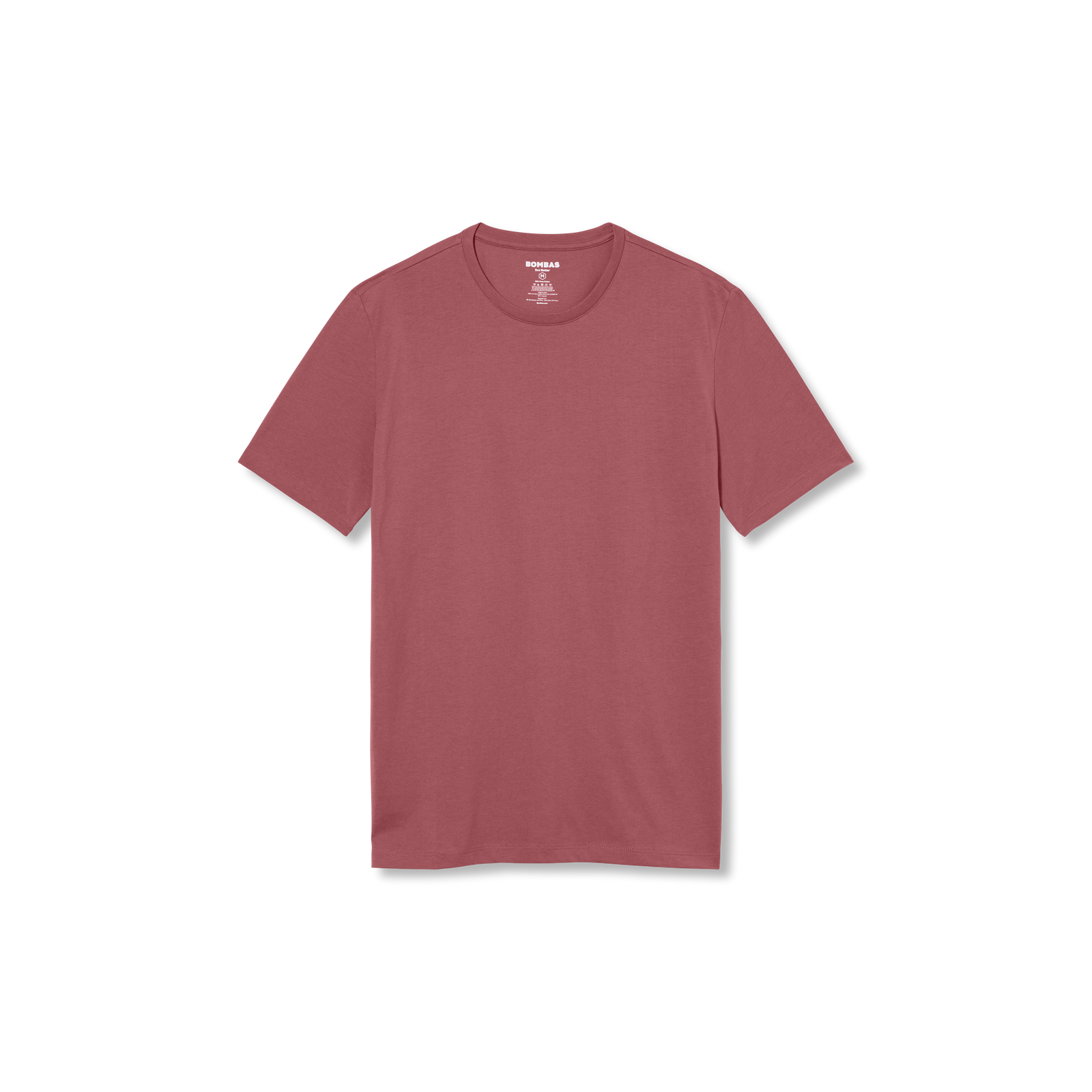Men's Slim Fit Pima Cotton Crew Neck T-Shirt - Berry Dusk L [8526]