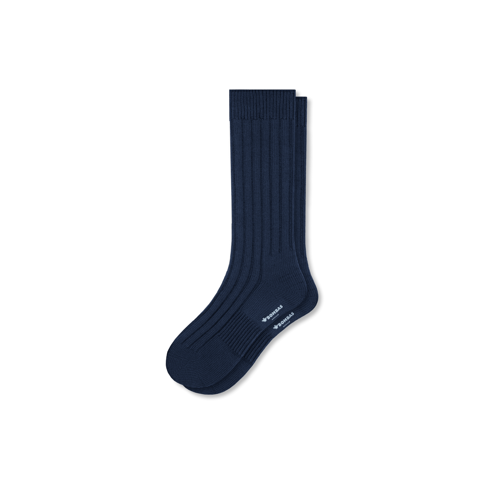 Classic Rib Calf Sock - Midnight Navy - L [8563]