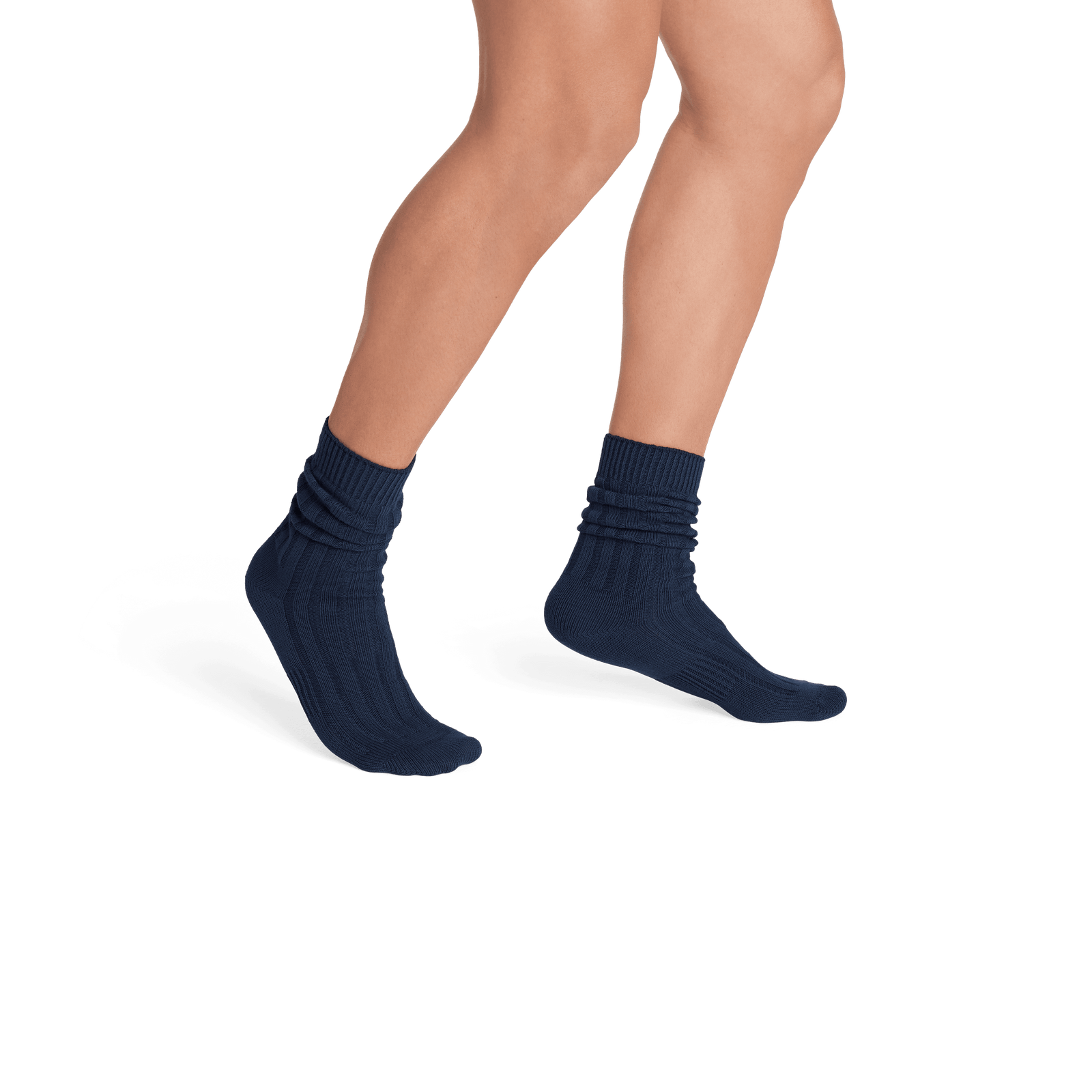 Classic Rib Calf Sock - Midnight Navy - MO2 [8563]