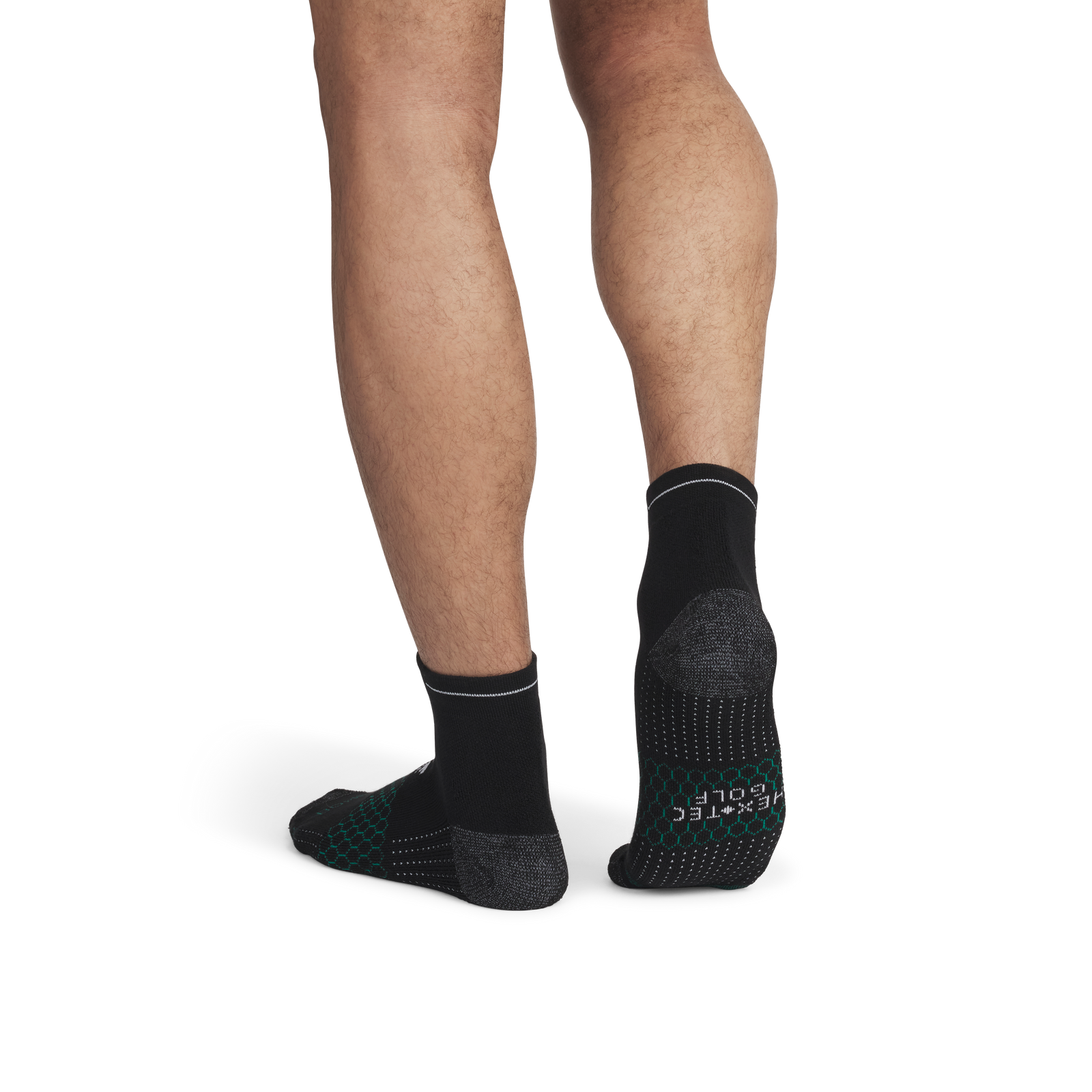 Golf Quarter Socks - Black MO2 [8602]