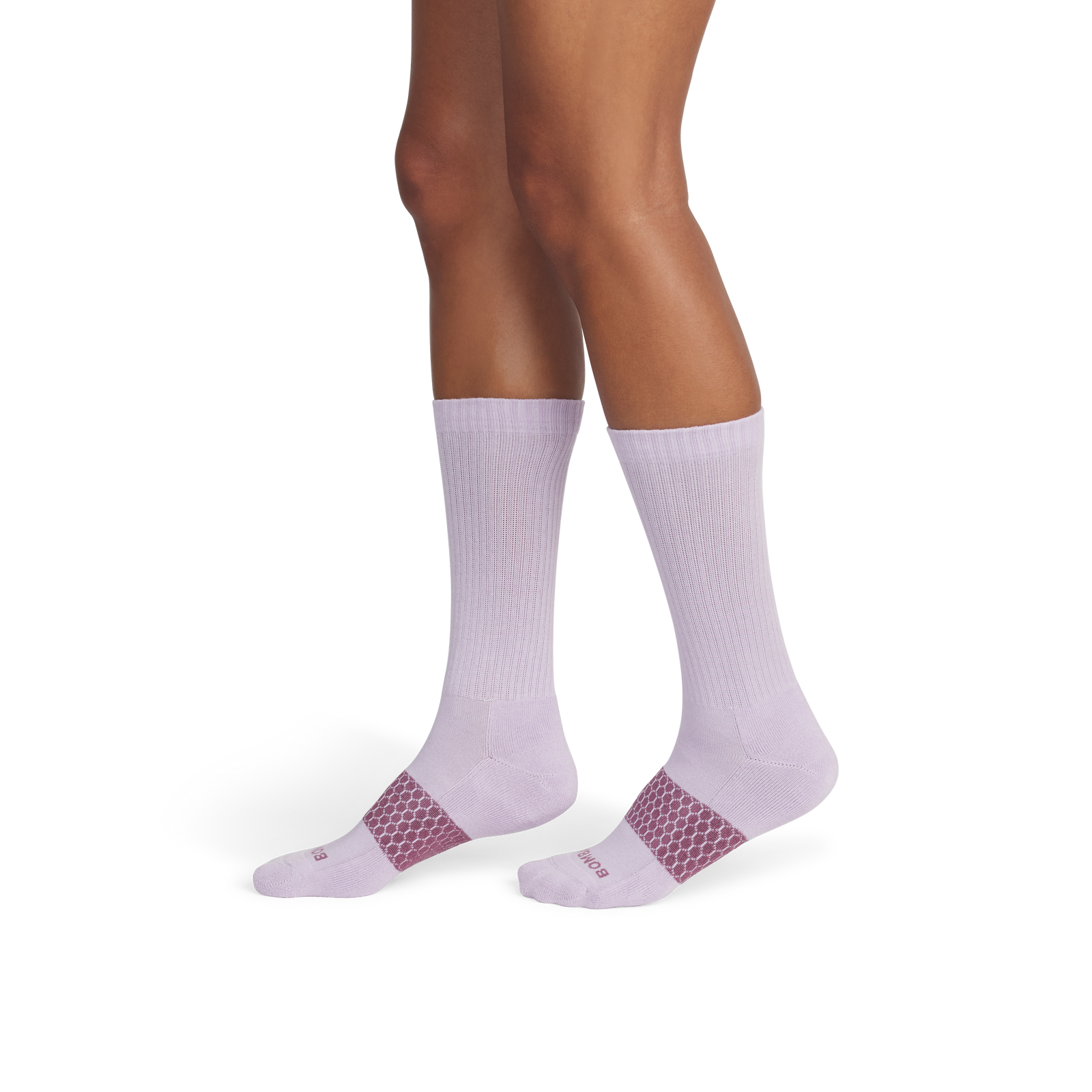 Solids Calf Socks - Pastel Lavender WO2 [8615]